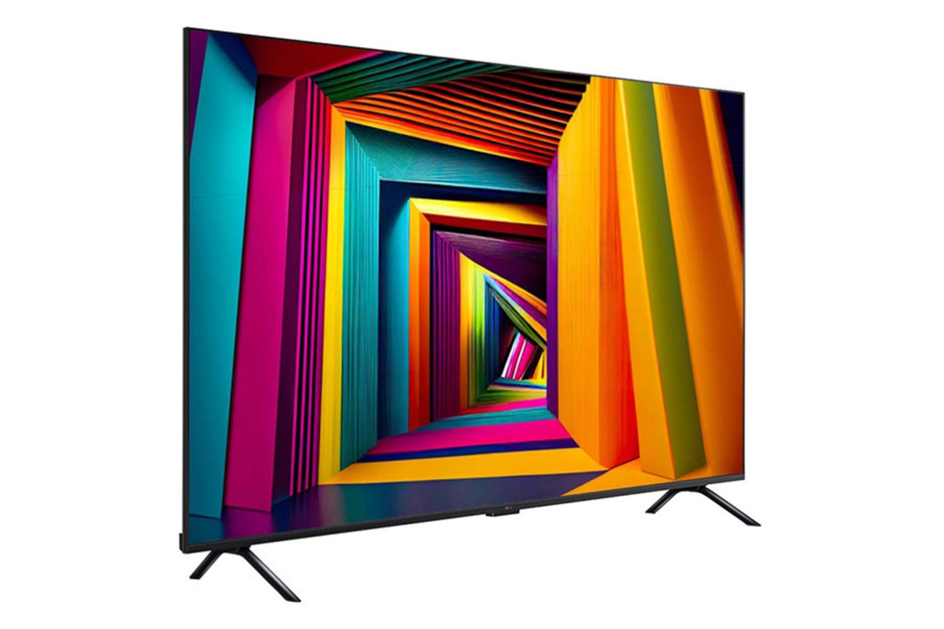 تلویزیون ال جی LG UT9000 نمای جلو و چپ