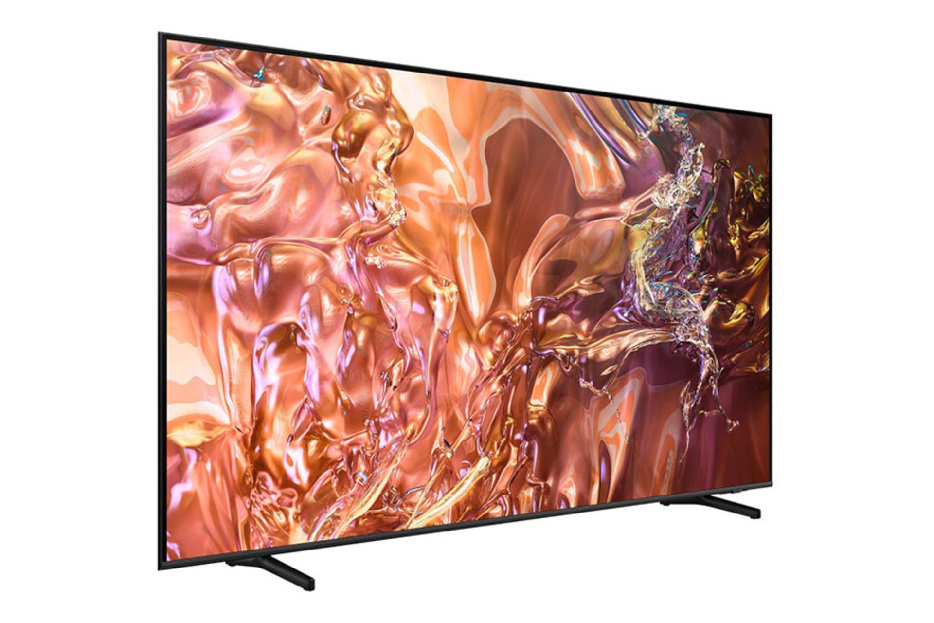 تلویزیون سامسونگ Samsung QE1D نمای جلو و چپ