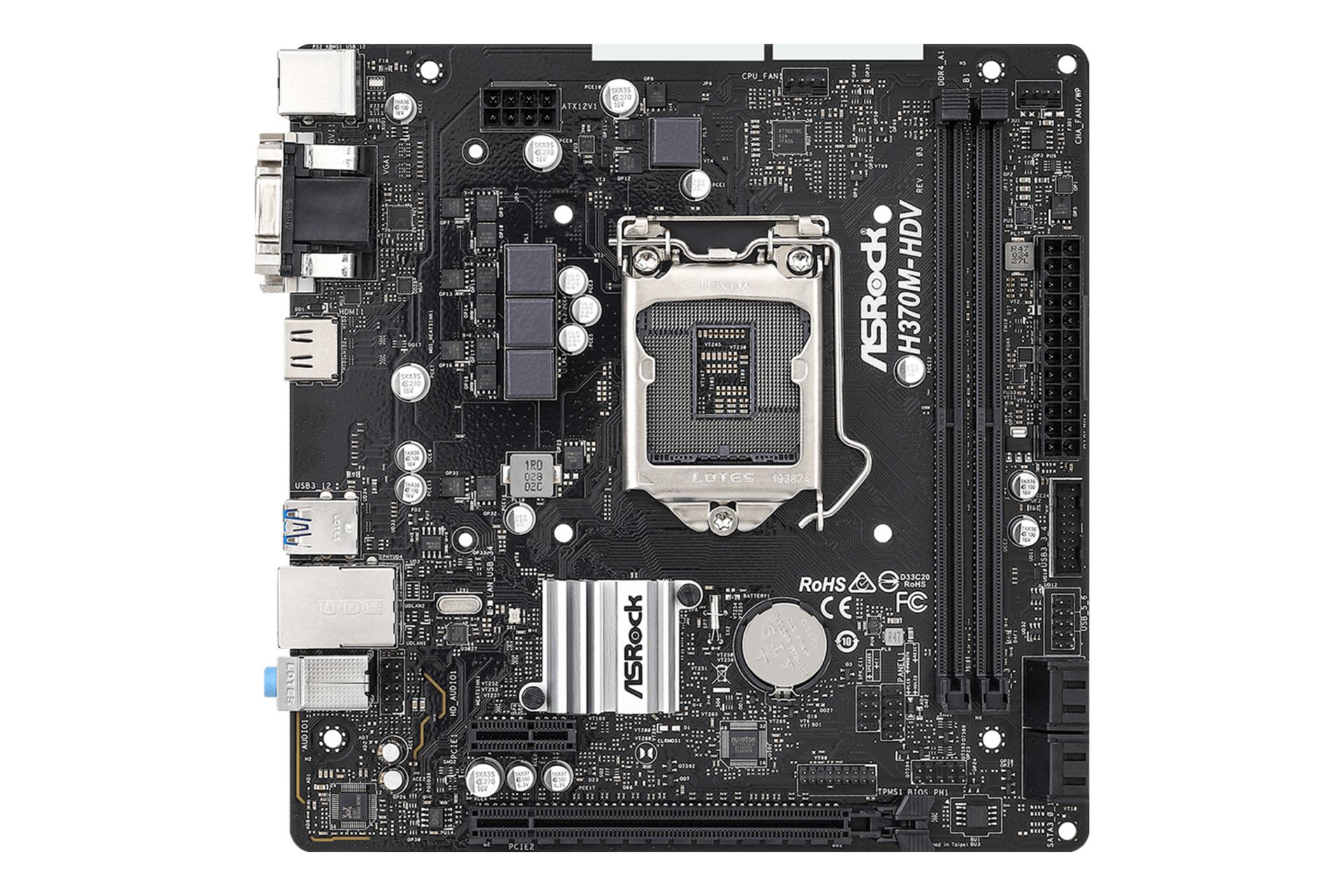 مادربرد ازراک ASRock H370M-HDV