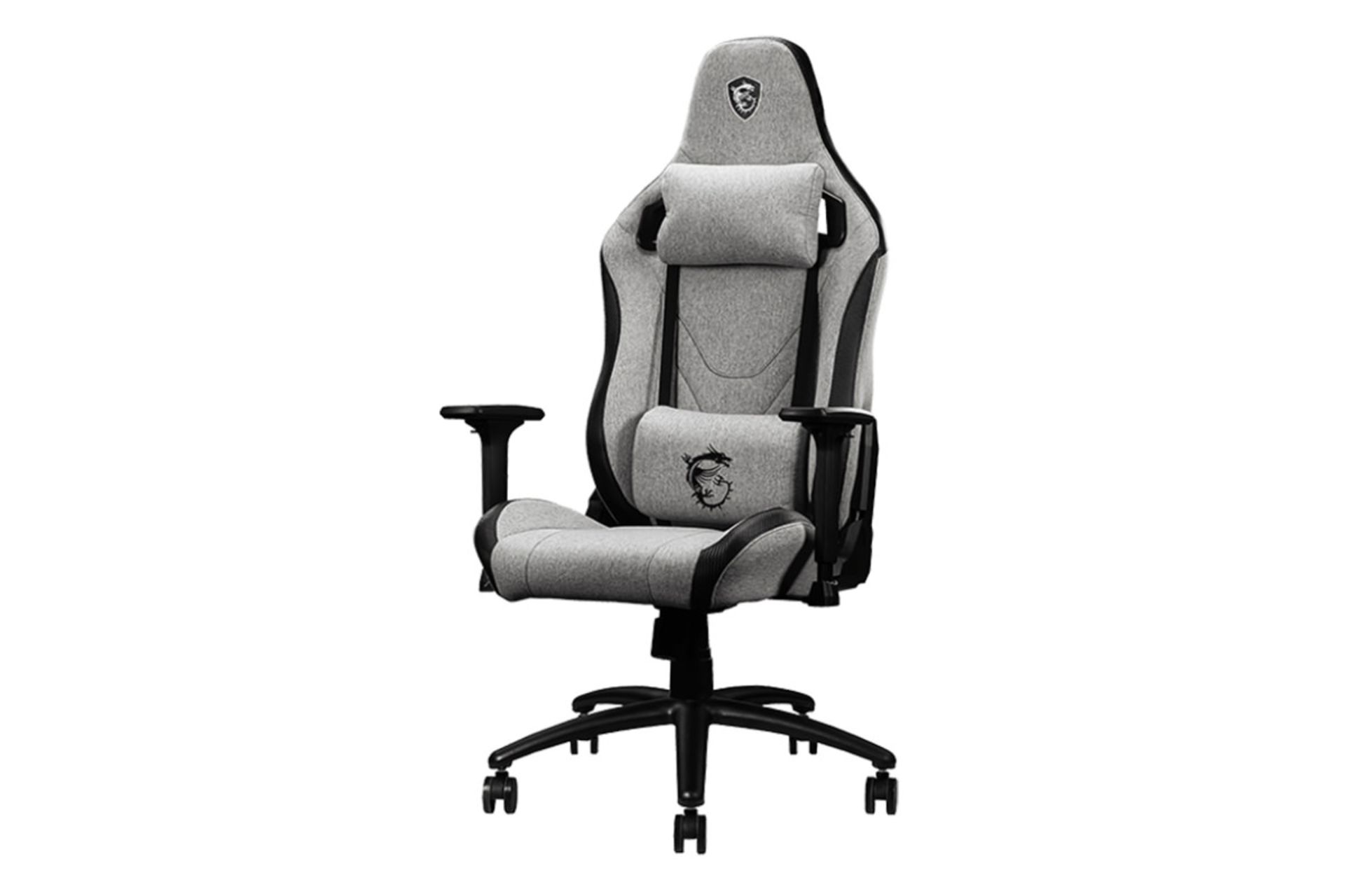 صندلی گیمینگ ام اس آی MSI MAG CH130 I FABRIC رنگ خاکستری و مشکی