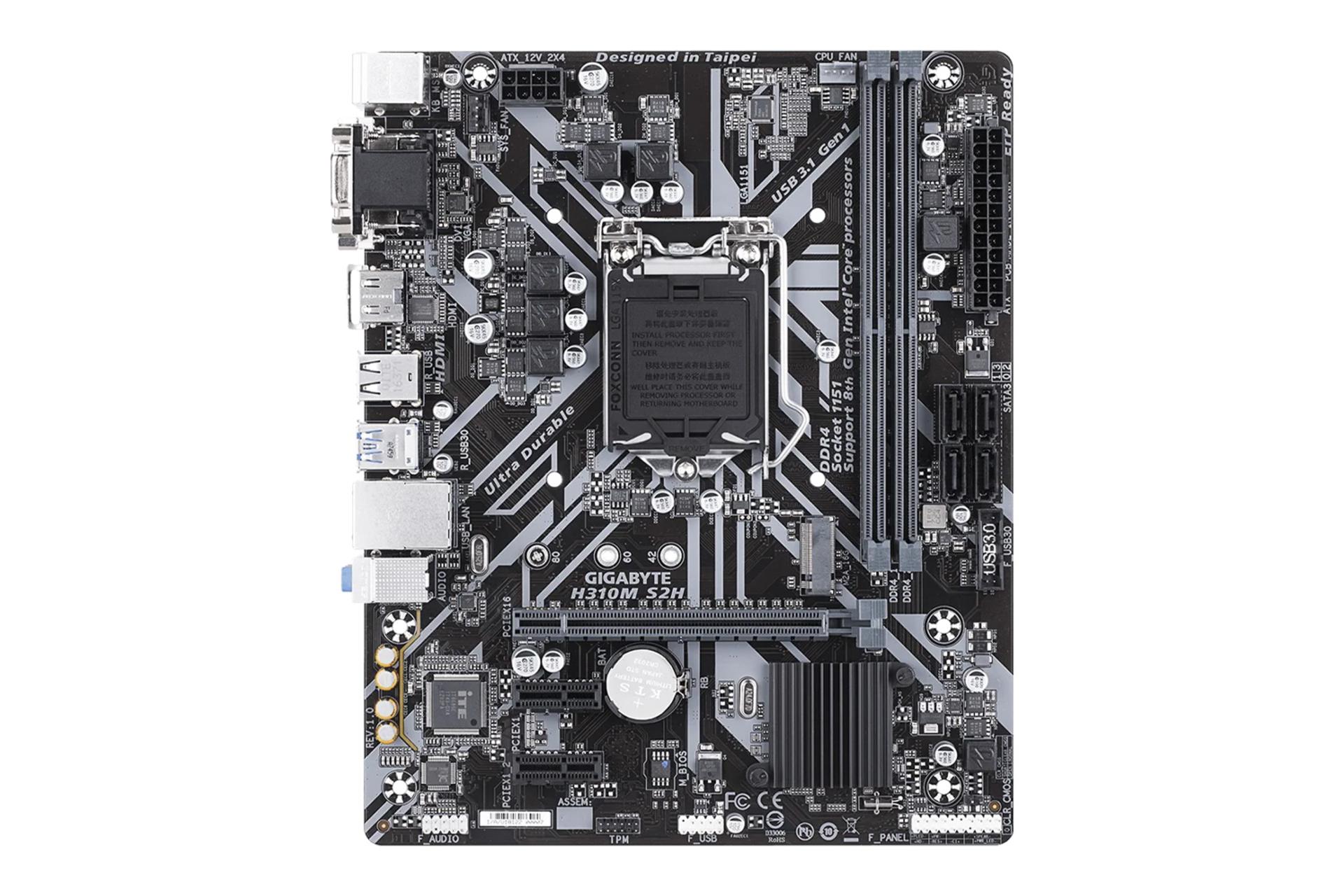 مادربرد گیگابایت GIGABYTE H310M S2H (rev. 1.0)