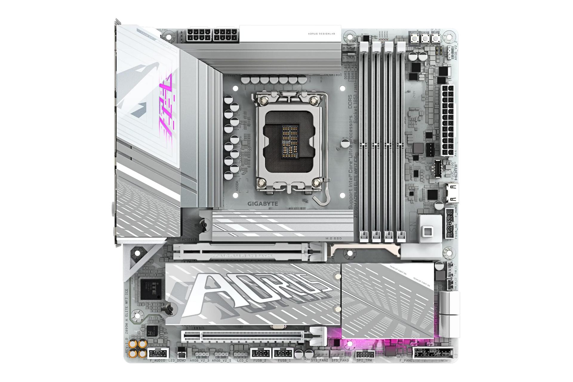 مادربرد گیگابایت GIGABYTE Z890M AORUS ELITE WIFI7 ICE