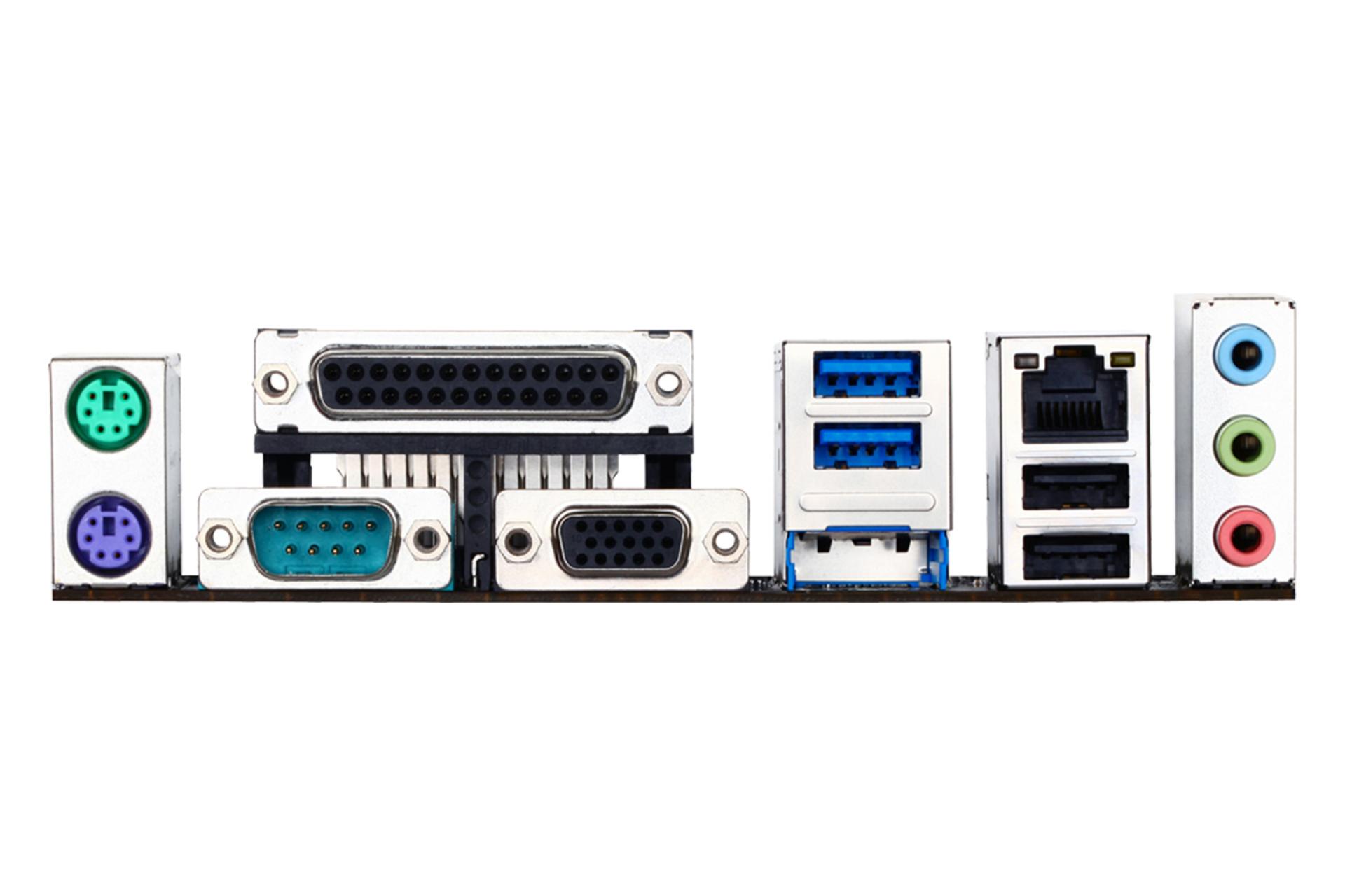 درگاه های مادربرد گیگابایت GIGABYTE GA-H110M-S2PT (rev. 1.0)