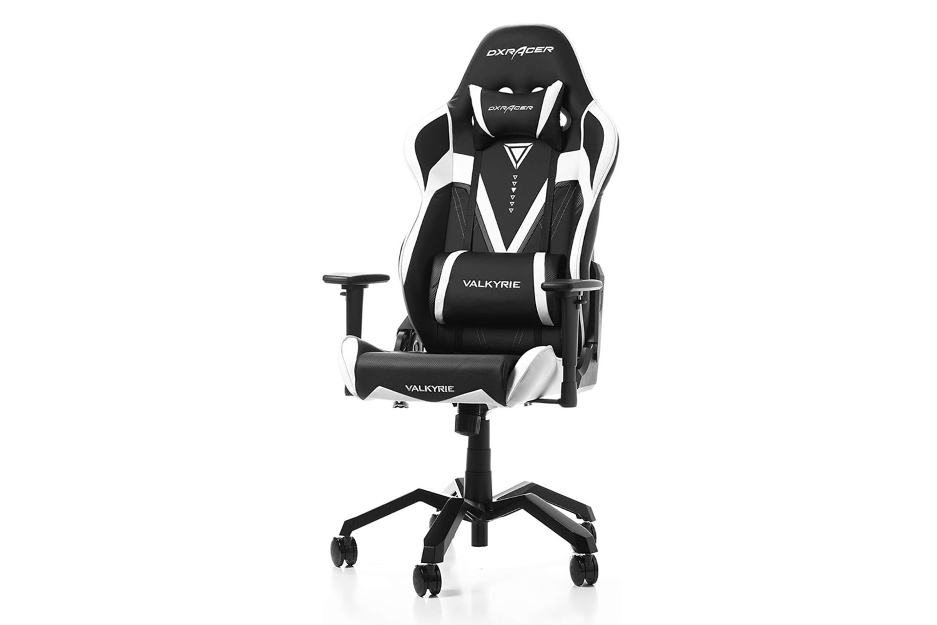 صندلی گیمینگ دی ایکس ریسر DXRacer Valkyrie Series VB03/N رنگ مشکی و سفید