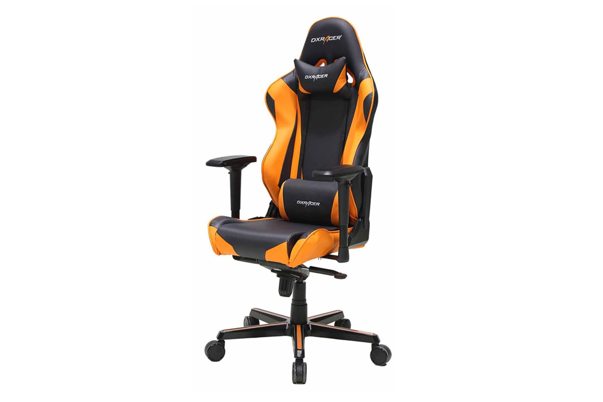 صندلی گیمینگ دی ایکس ریسر DXRacer Racing Series RV001/N رنگ مشکی و نارنجی
