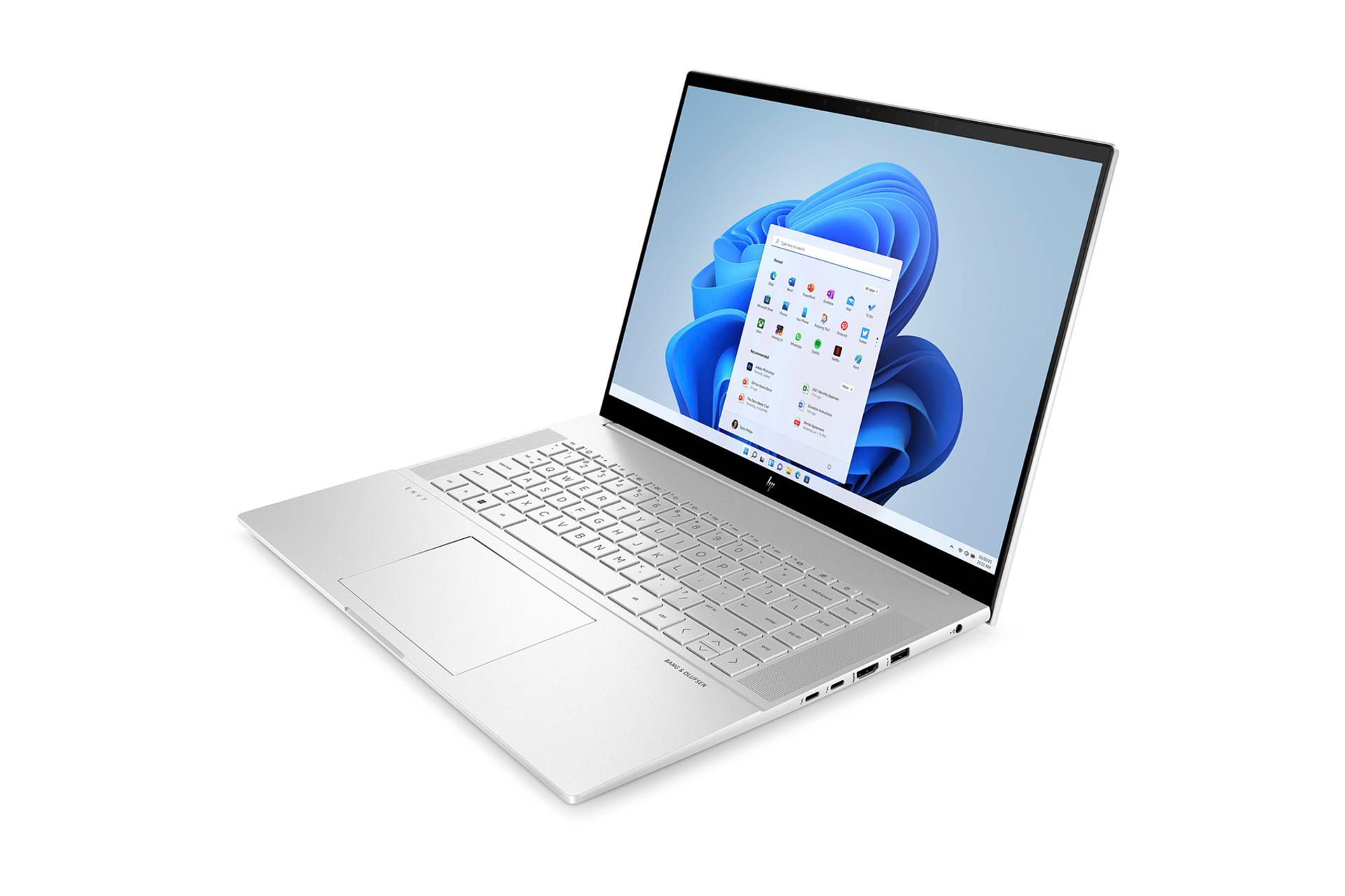 لپ تاپ اچ پی HP ENVY 16-h1059nr نمای جلو و راست