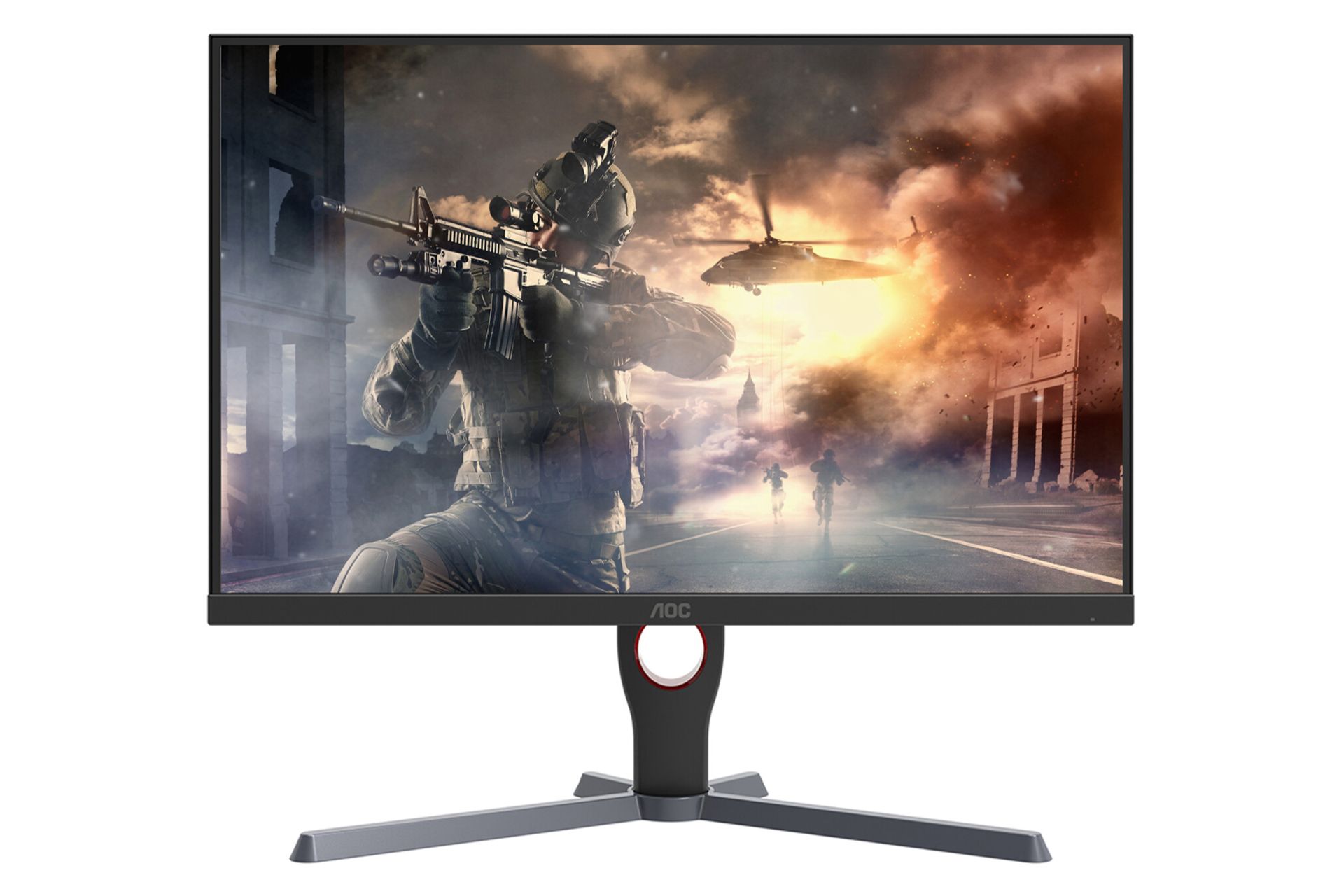 رزولوشن و کیفیت تصویر مانیتور ای او سی 24 اینچ مدل 24G11E