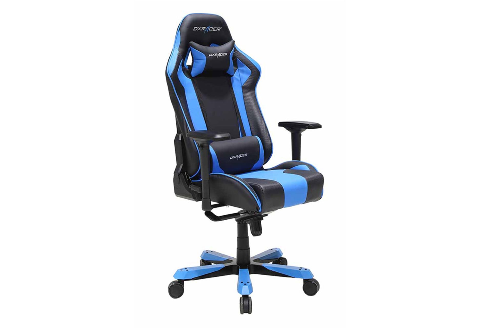 صندلی گیمینگ دی ایکس ریسر DXRacer King Series OH/KS06 رنگ آبی و مشکی