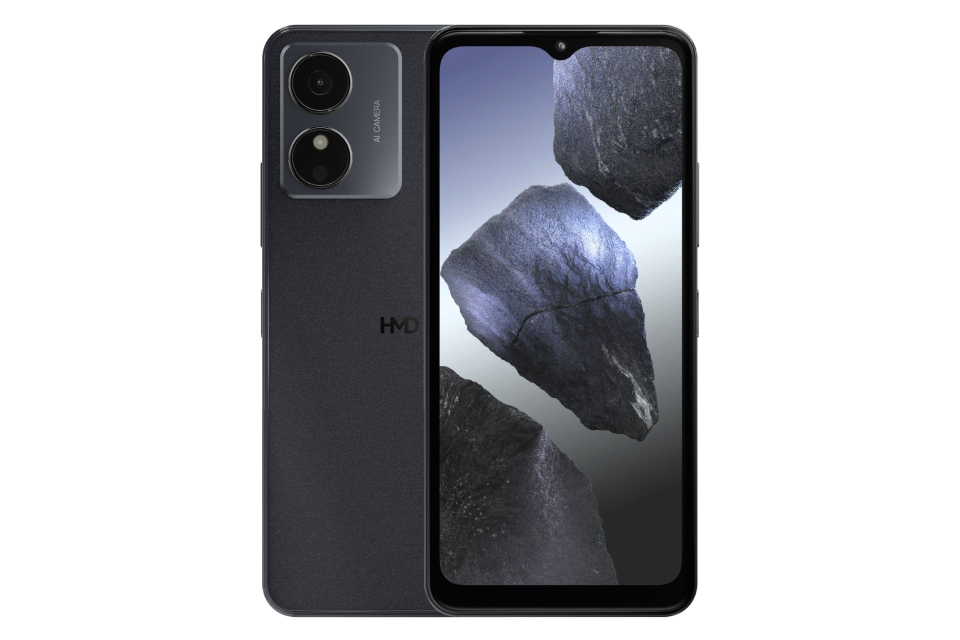 پنل جلو و پشت گوشی اچ ام دی HMD Aura 2 مشکی