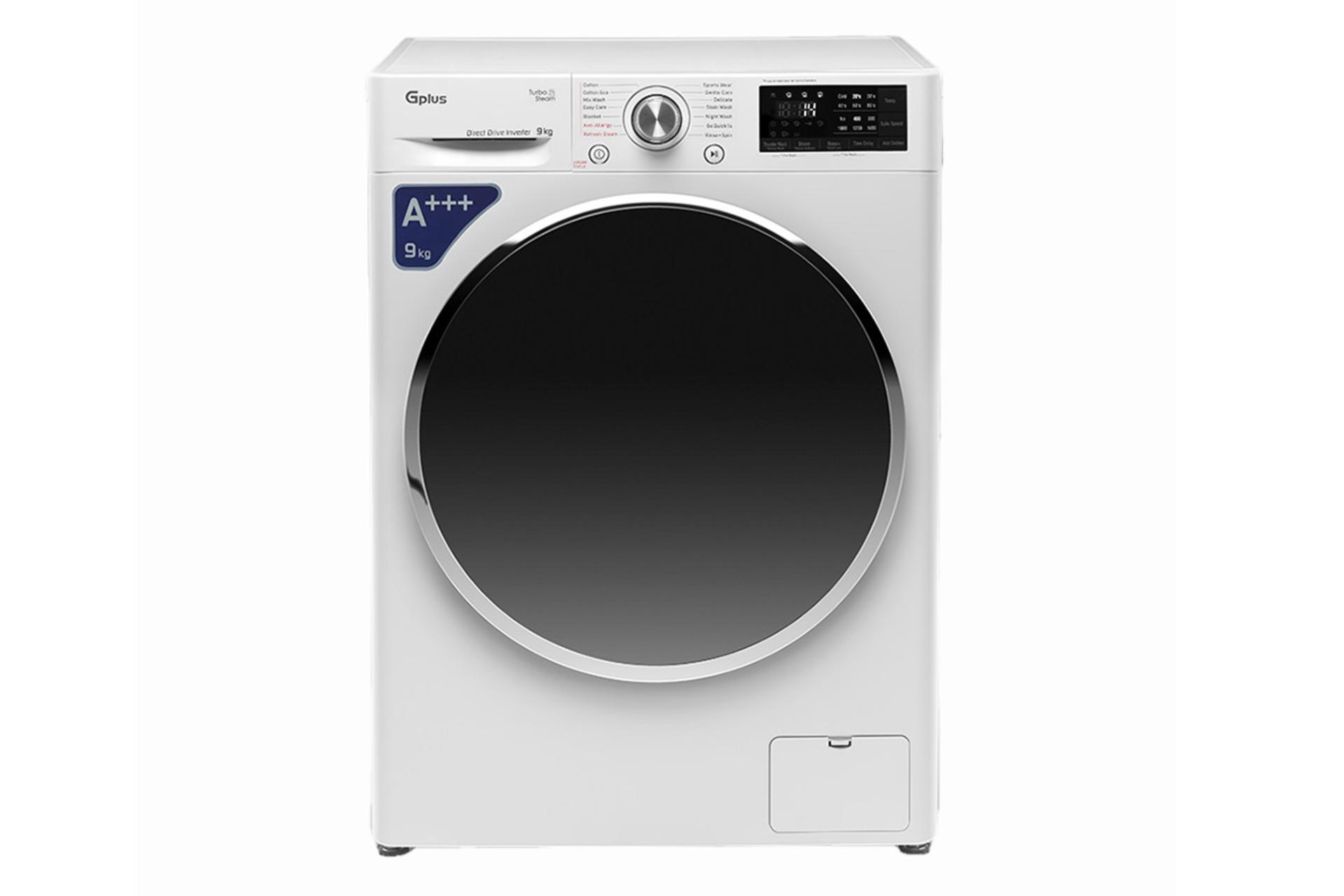 ماشین لباسشویی جی پلاس Gplus GWM-R990 رنگ سفید