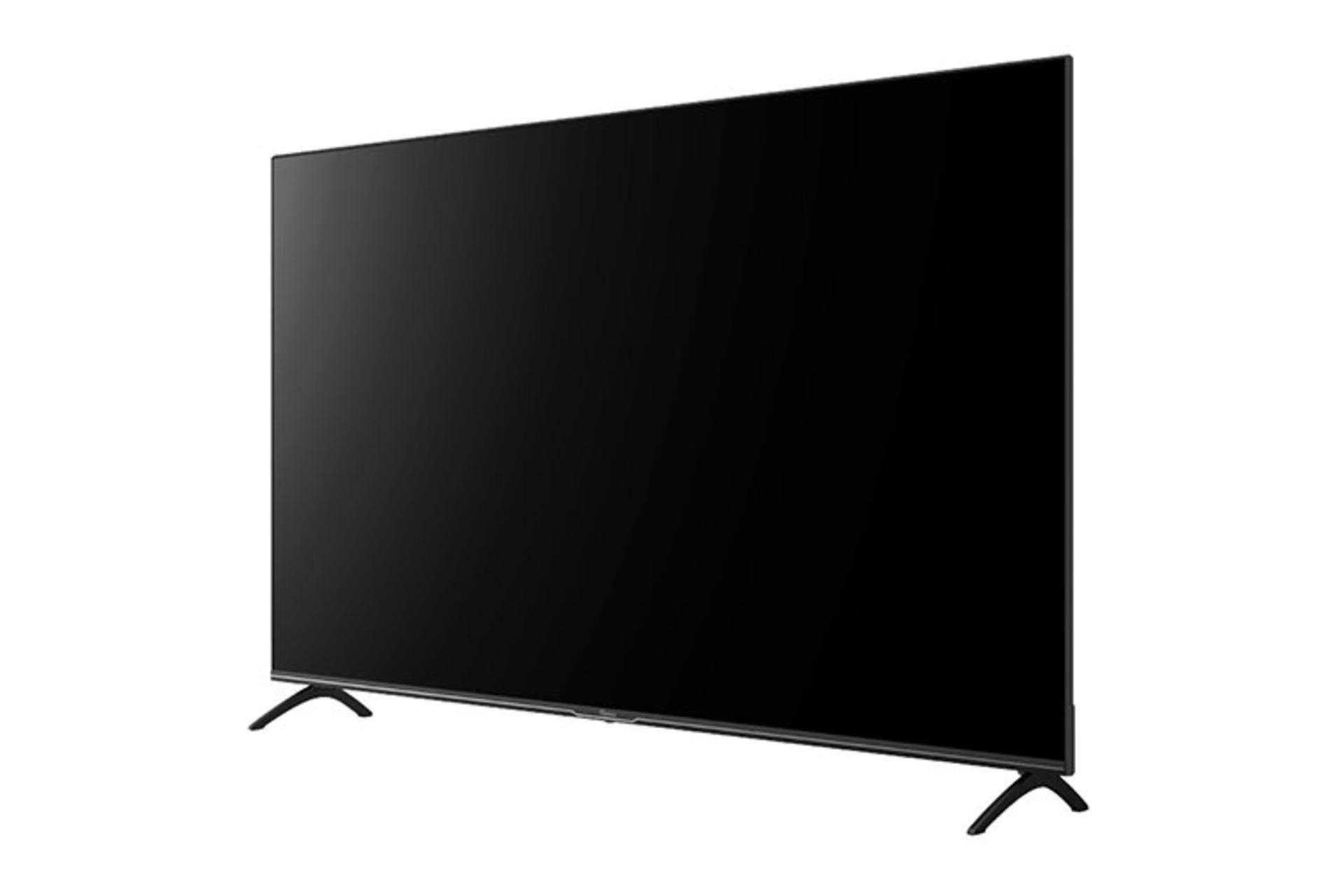 تلویزیون جی پلاس Gplus 58SU738NX نمای جلو و راست صفحه نمایش خاموش