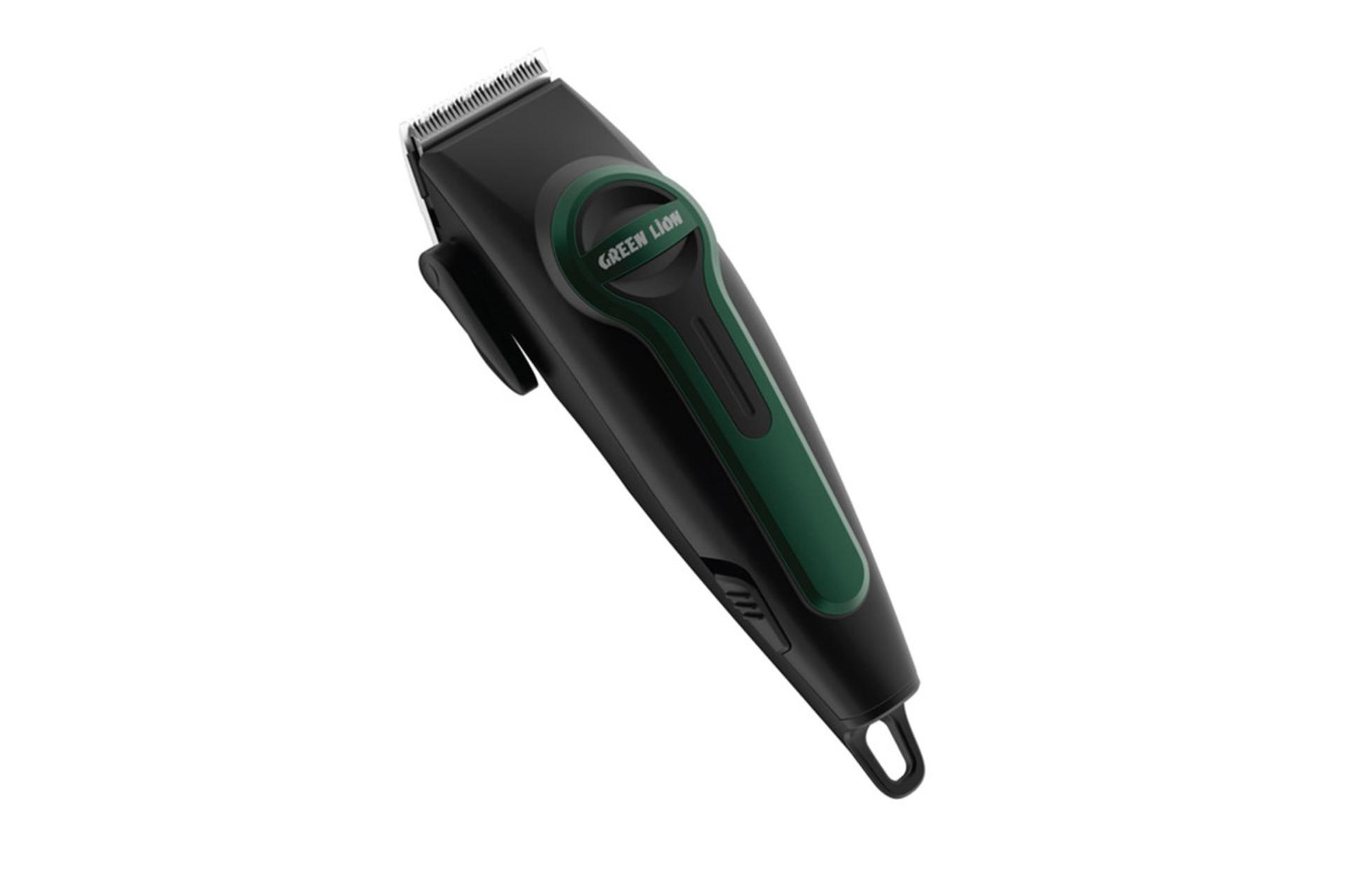ماشین اصلاح و ریش تراش گرین لیون Green Lion Professional Hair Clipper نمای جلو و جانبی
