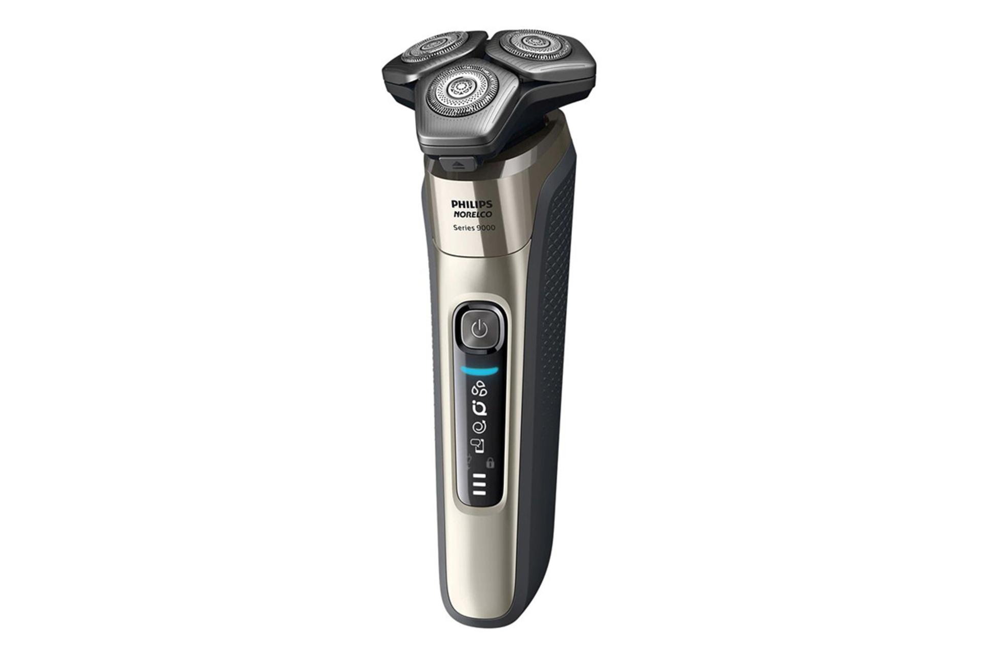 ماشین اصلاح و ریش تراش Philips S9502 نمای جلو و جانبی