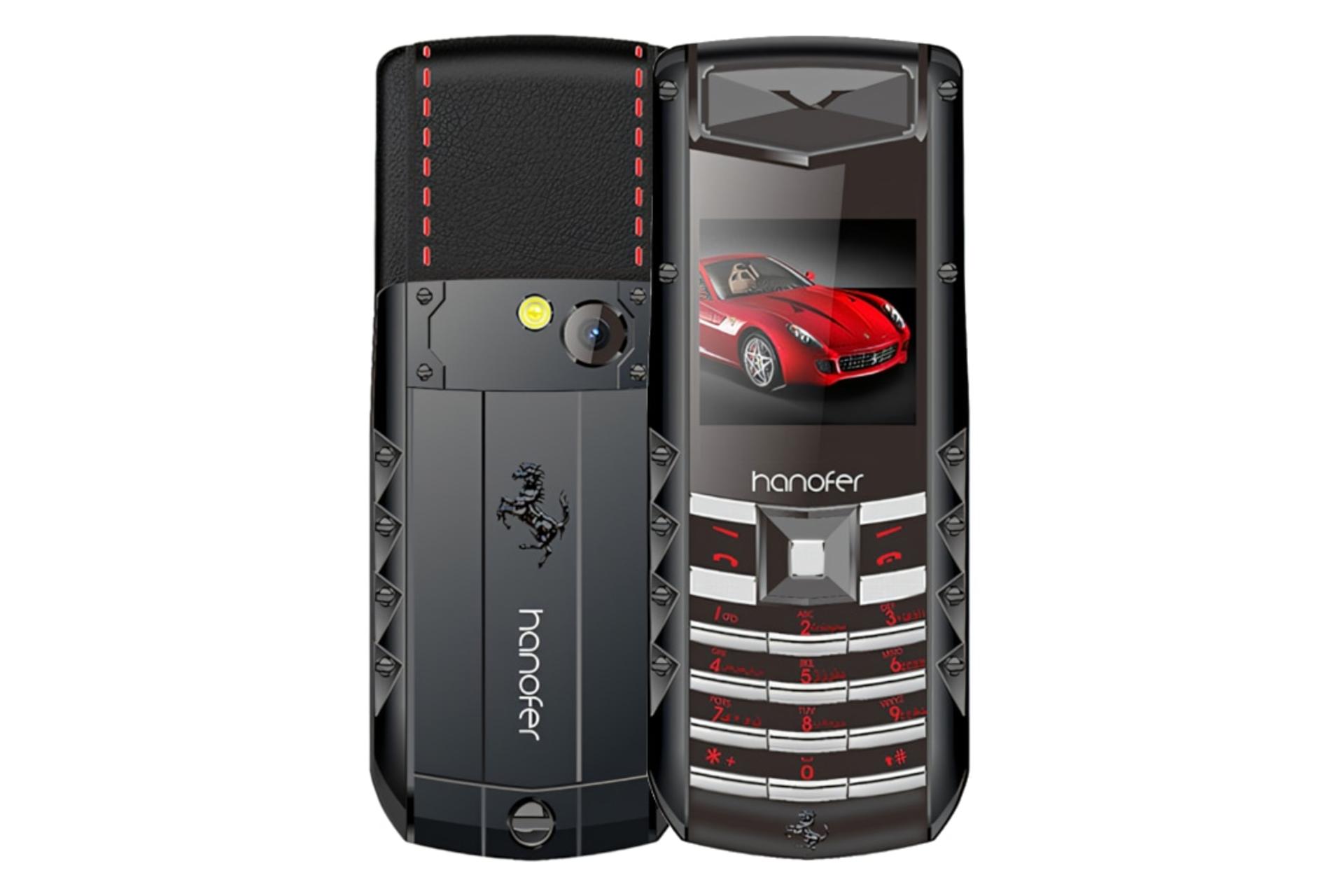 پنل جلو و پشت گوشی موبایل هانوفر V5 پرو مشکی / Hanofer V5 Pro