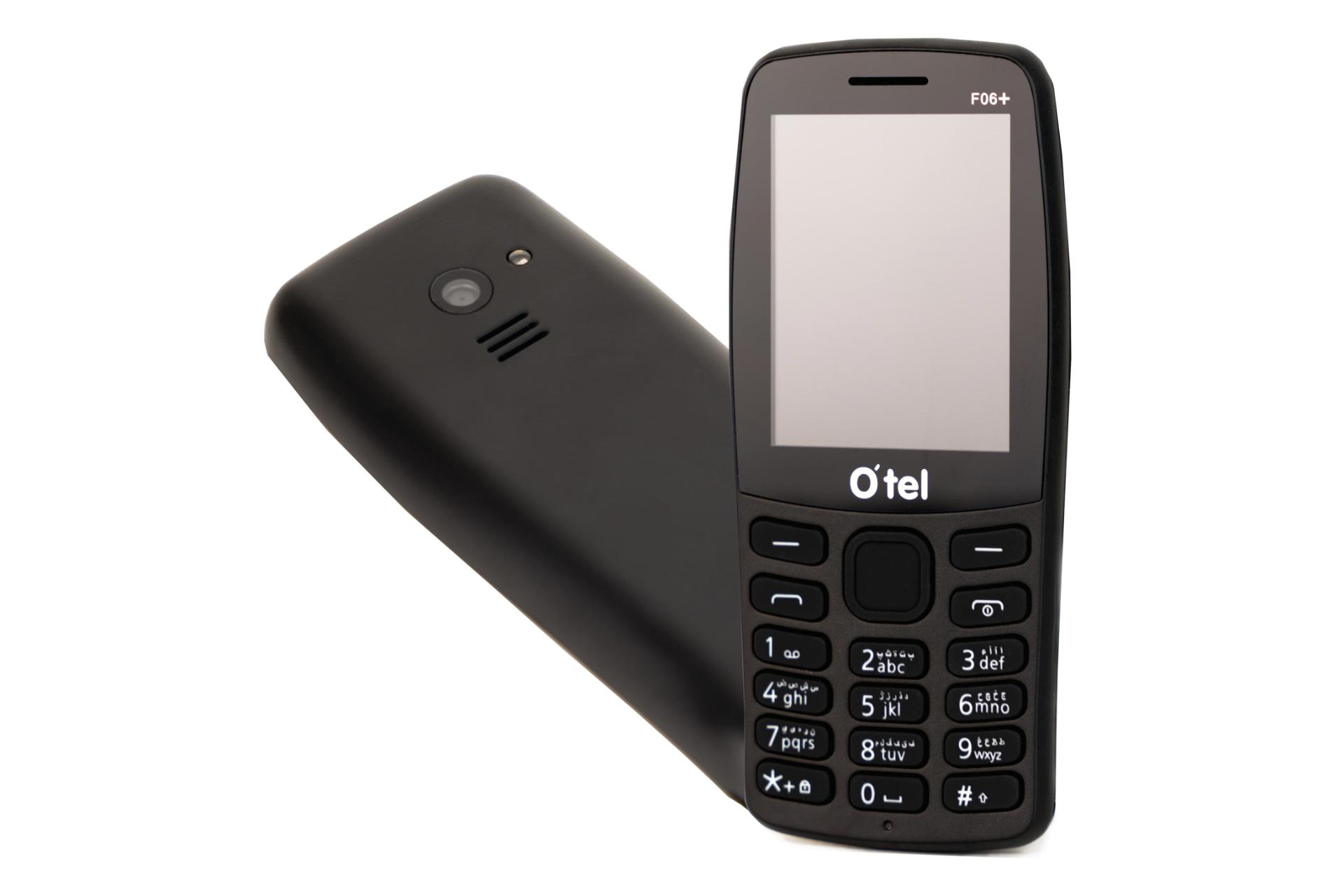 پنل جلو و پشت گوشی موبایل اوتل F06 پلاس مشکی / Otel F06 Plus