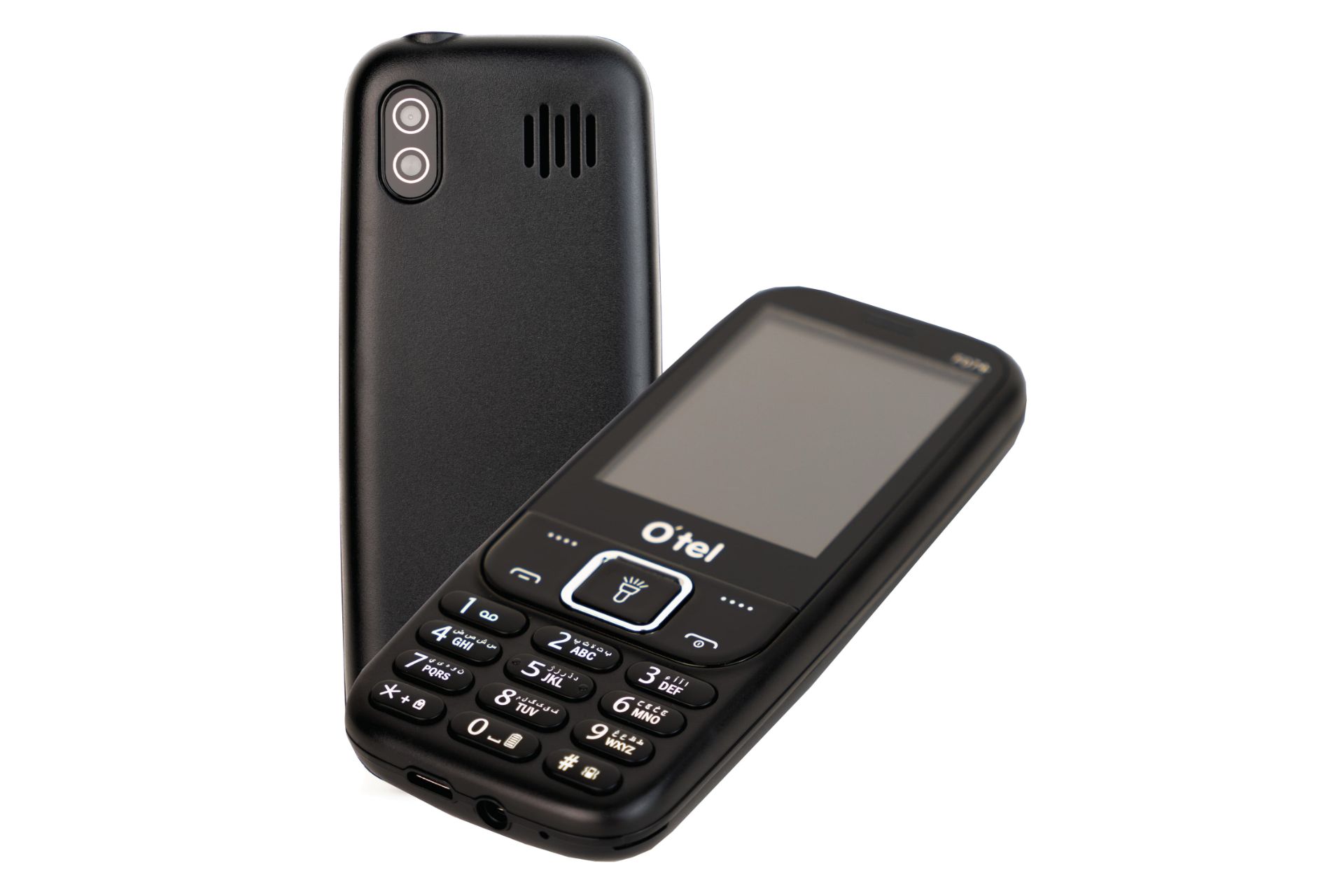 پنل جلو و پشت گوشی موبایل اوتل F07 پلاس مشکی / Otel F07 Plus