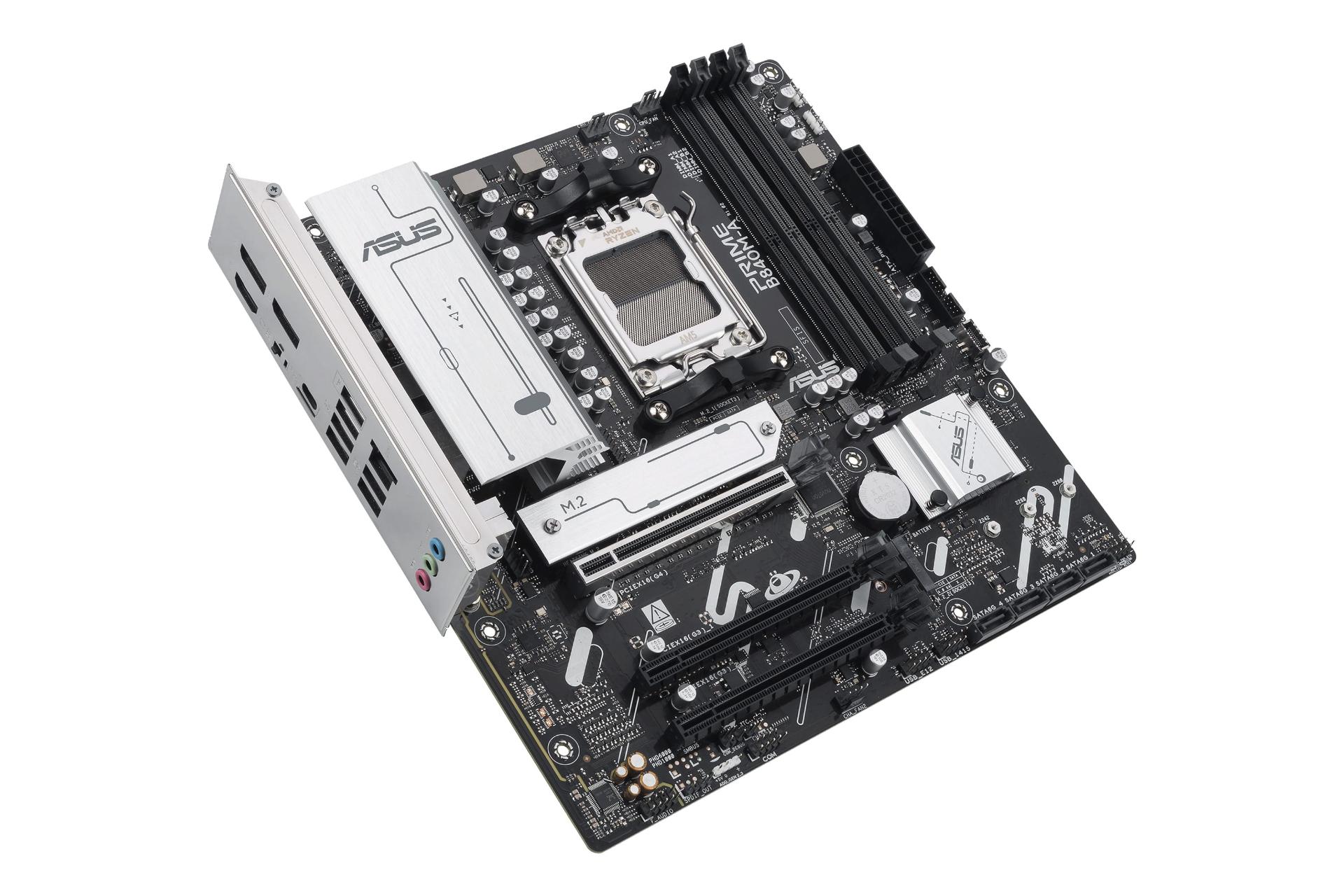 نمای کناری مادربرد ایسوس ASUS PRIME B840M-A