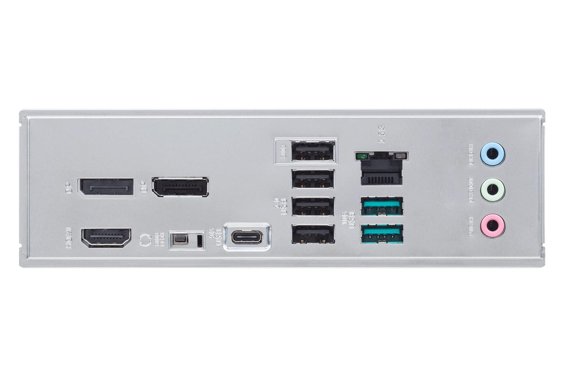 درگاه های مادربرد ایسوس ASUS PRIME B840M-A