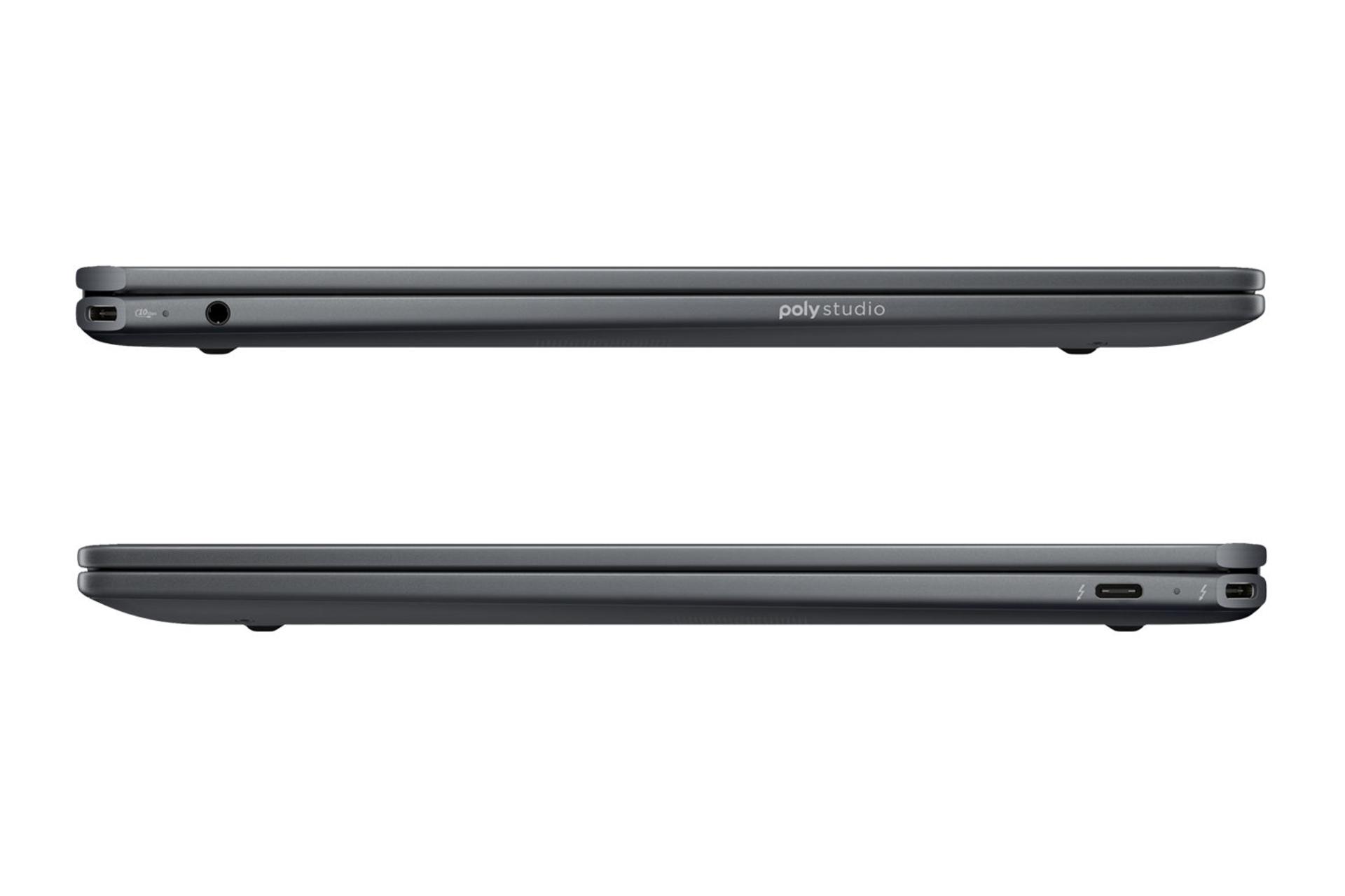 لپ تاپ اچ پی HP OmniBook Ultra Flip 14t-fh000 نمای جانبی و درگاه ها