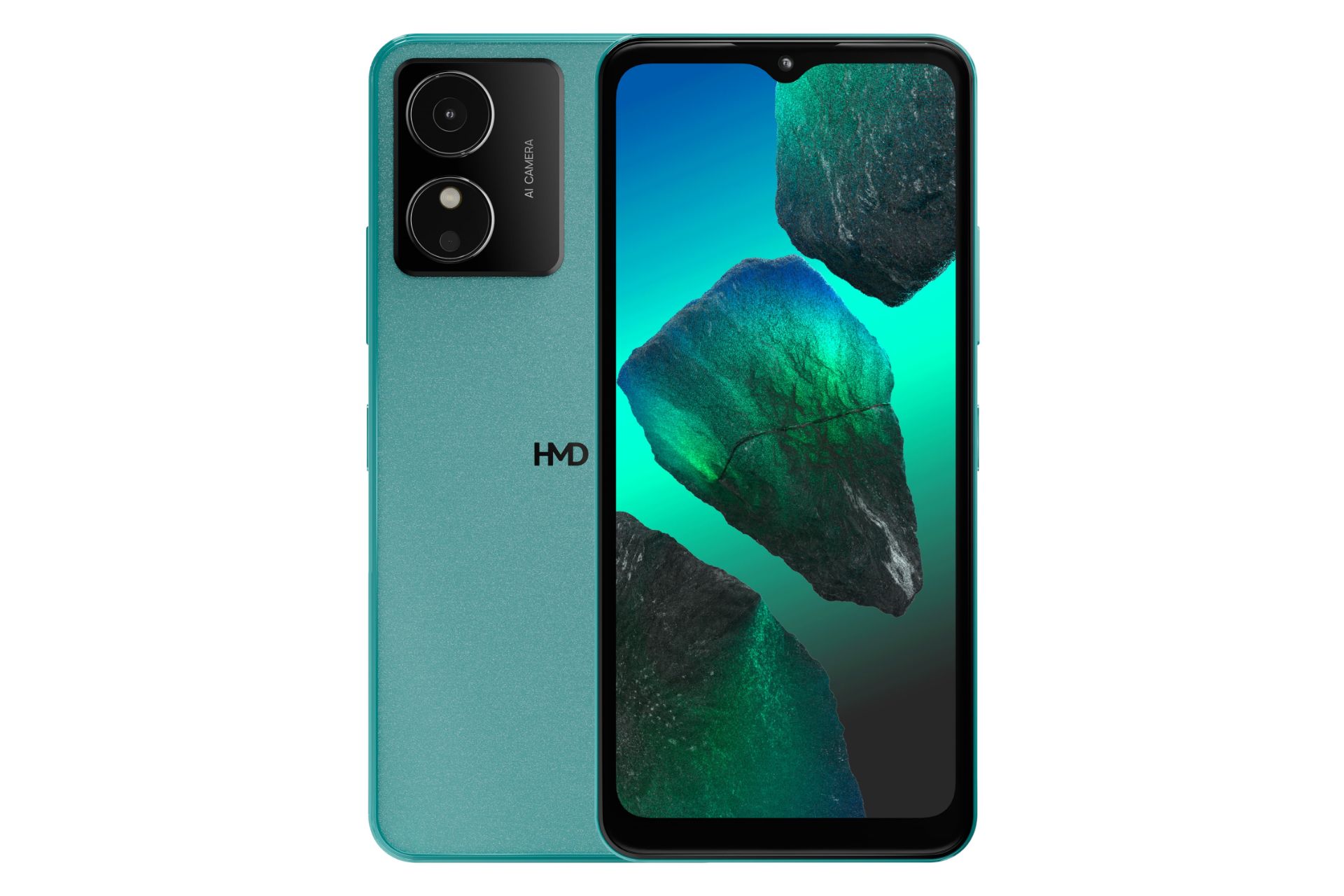 پنل جلو و پشت گوشی موبایل اچ ام دی HMD Key آبی