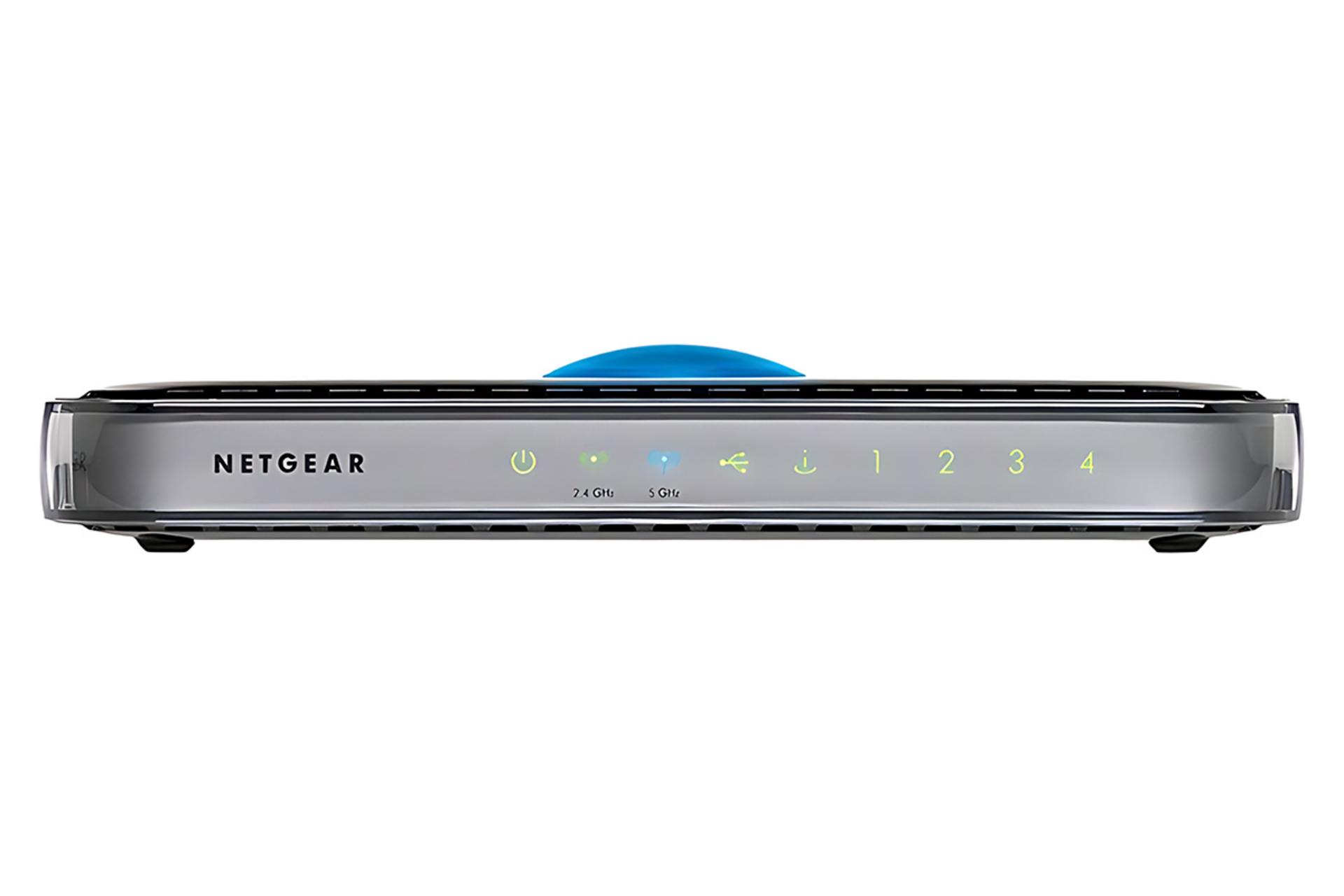 نمای کناری مودم - روتر نت گیر Netgear DGNDB3100