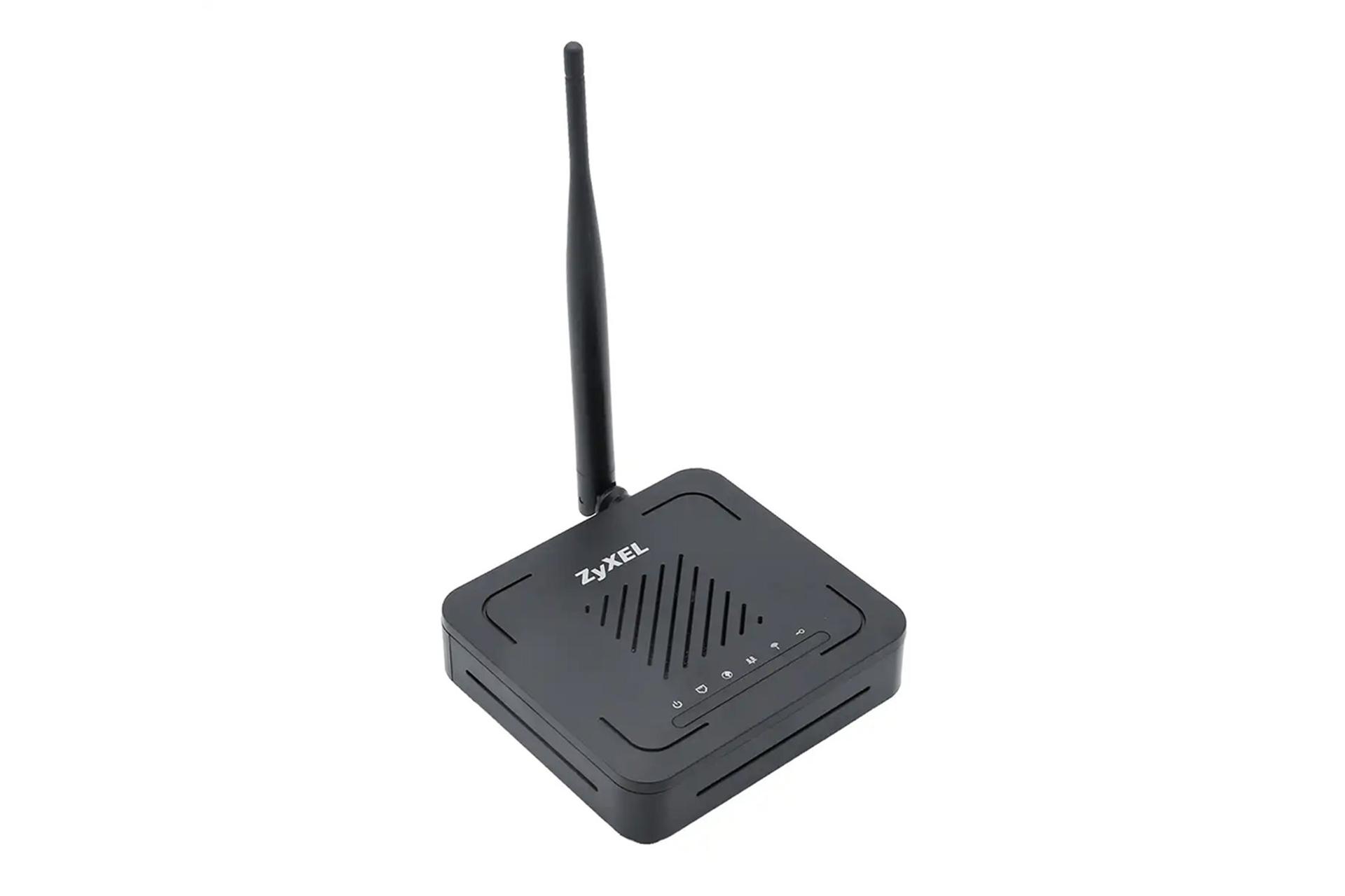 نمای کناری مودم - روتر زایکسل ZYXEL DEL1201-T10A/B