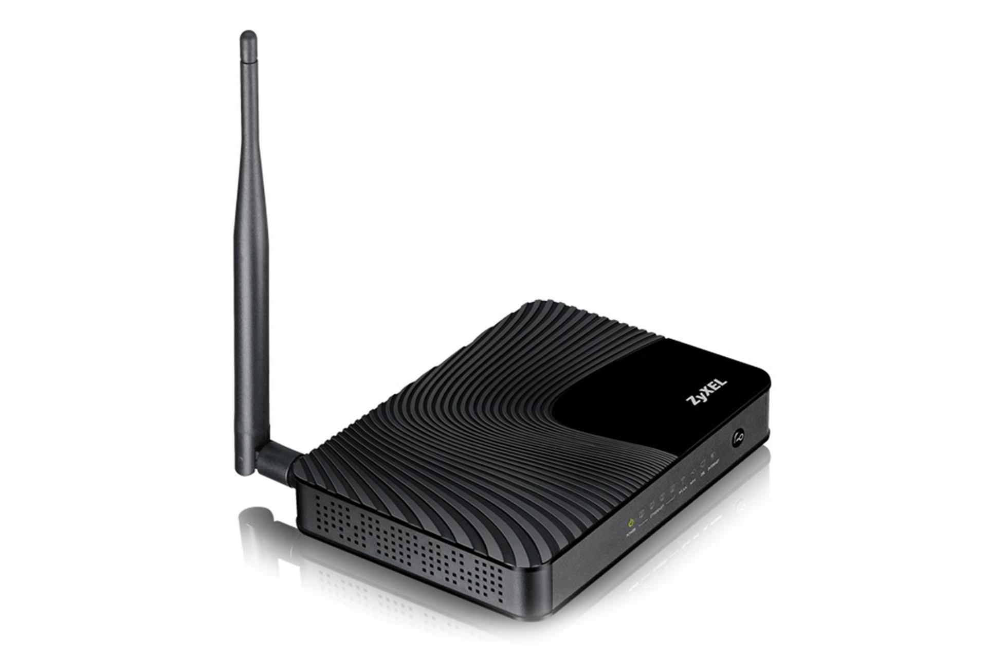 نمای کناری مودم - روتر زایکسل ZYXEL DEL1202-T10A/B