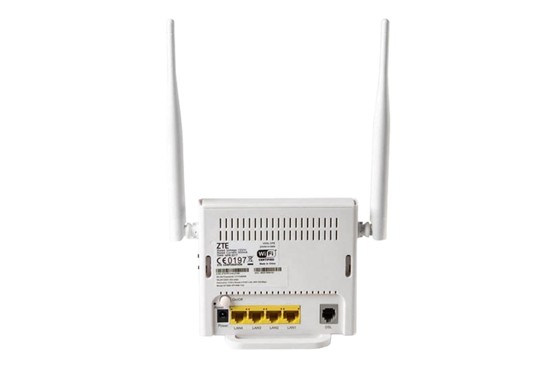 درگاه های مودم - روتر زد تی ای ZTE ZXHN H168N