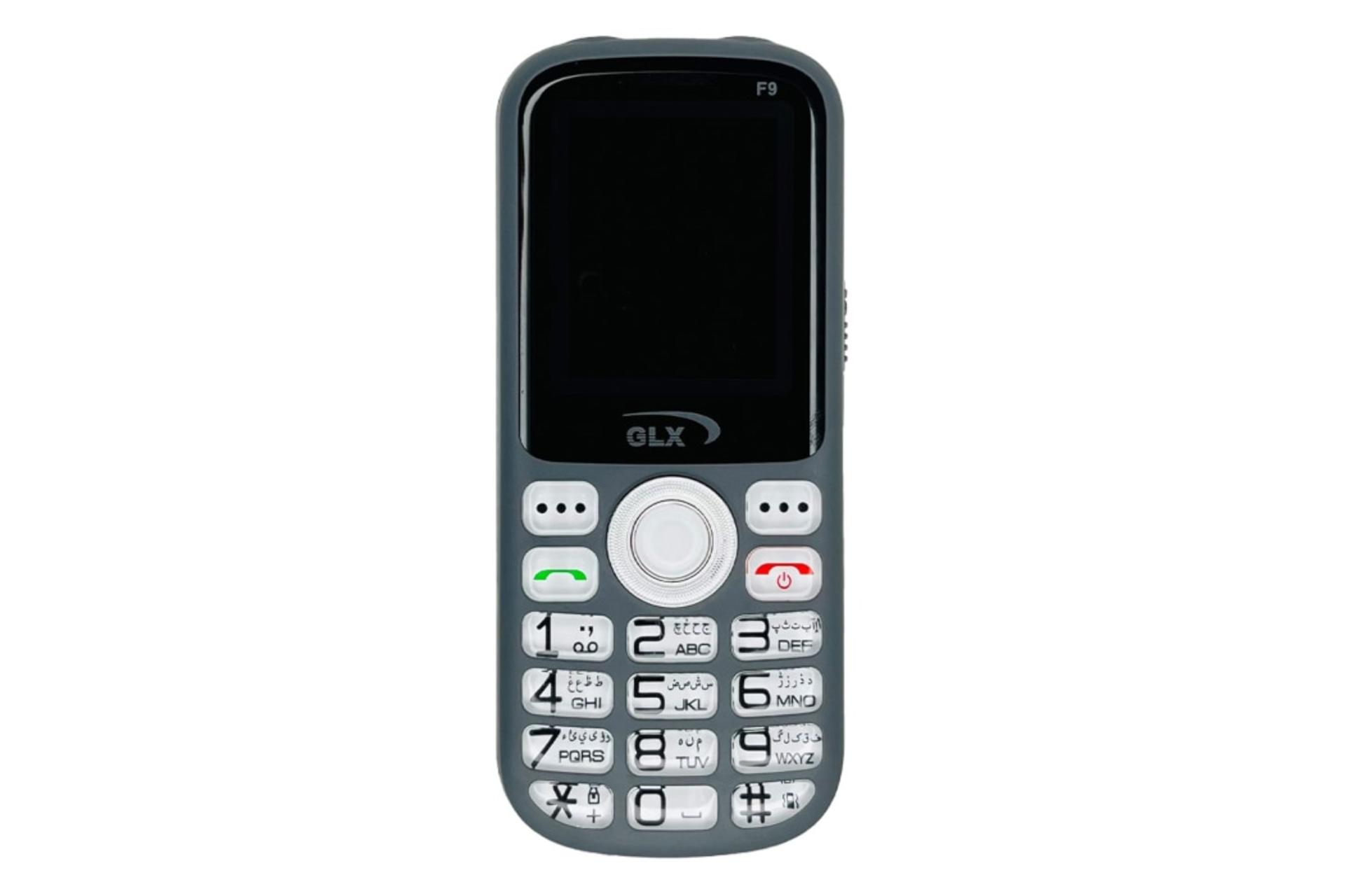 پنل جلو و صفحه کلید گوشی موبایل جی ال ایکس GLX F9 آبی