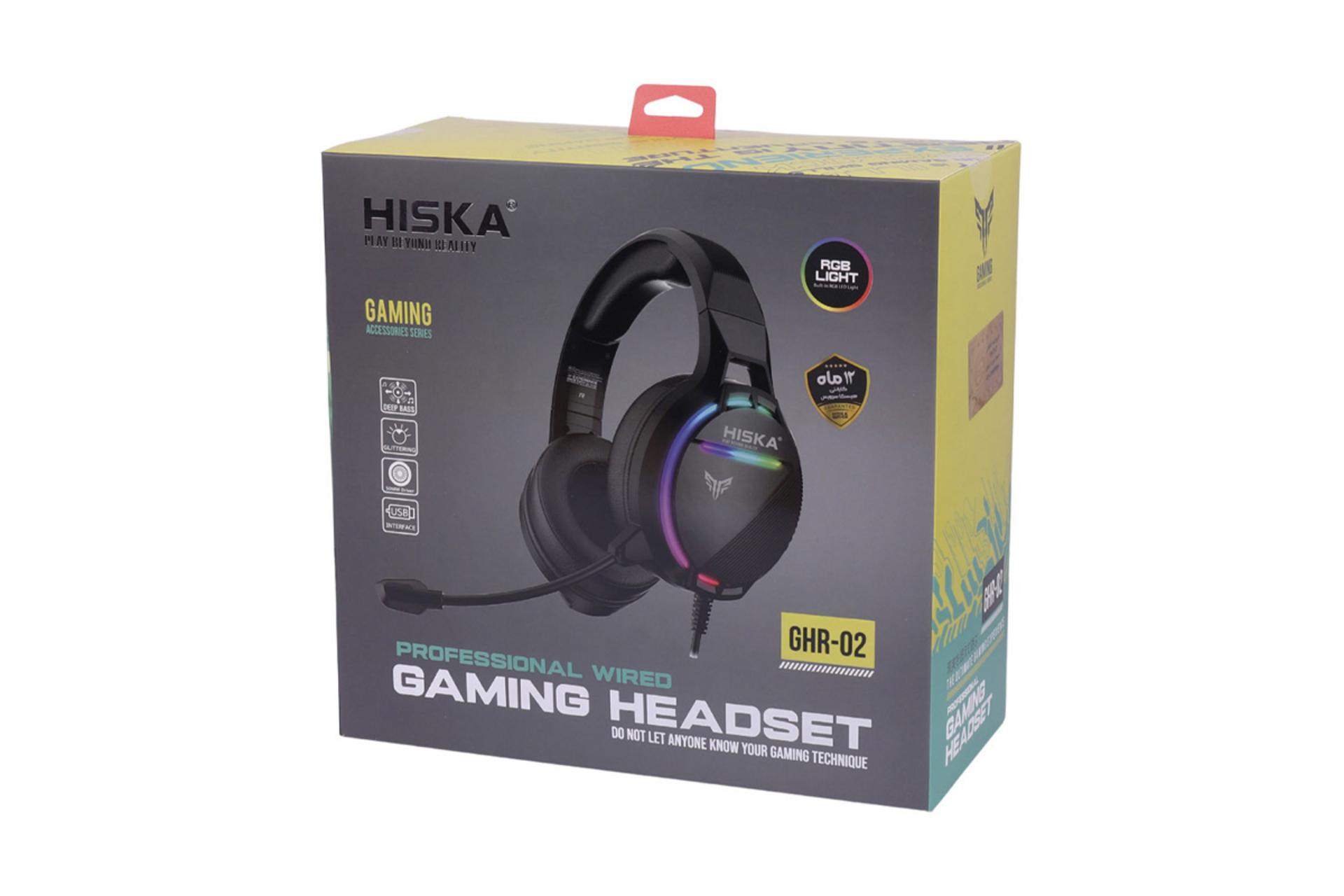 جعبه هدفون هیسکا GHR-02