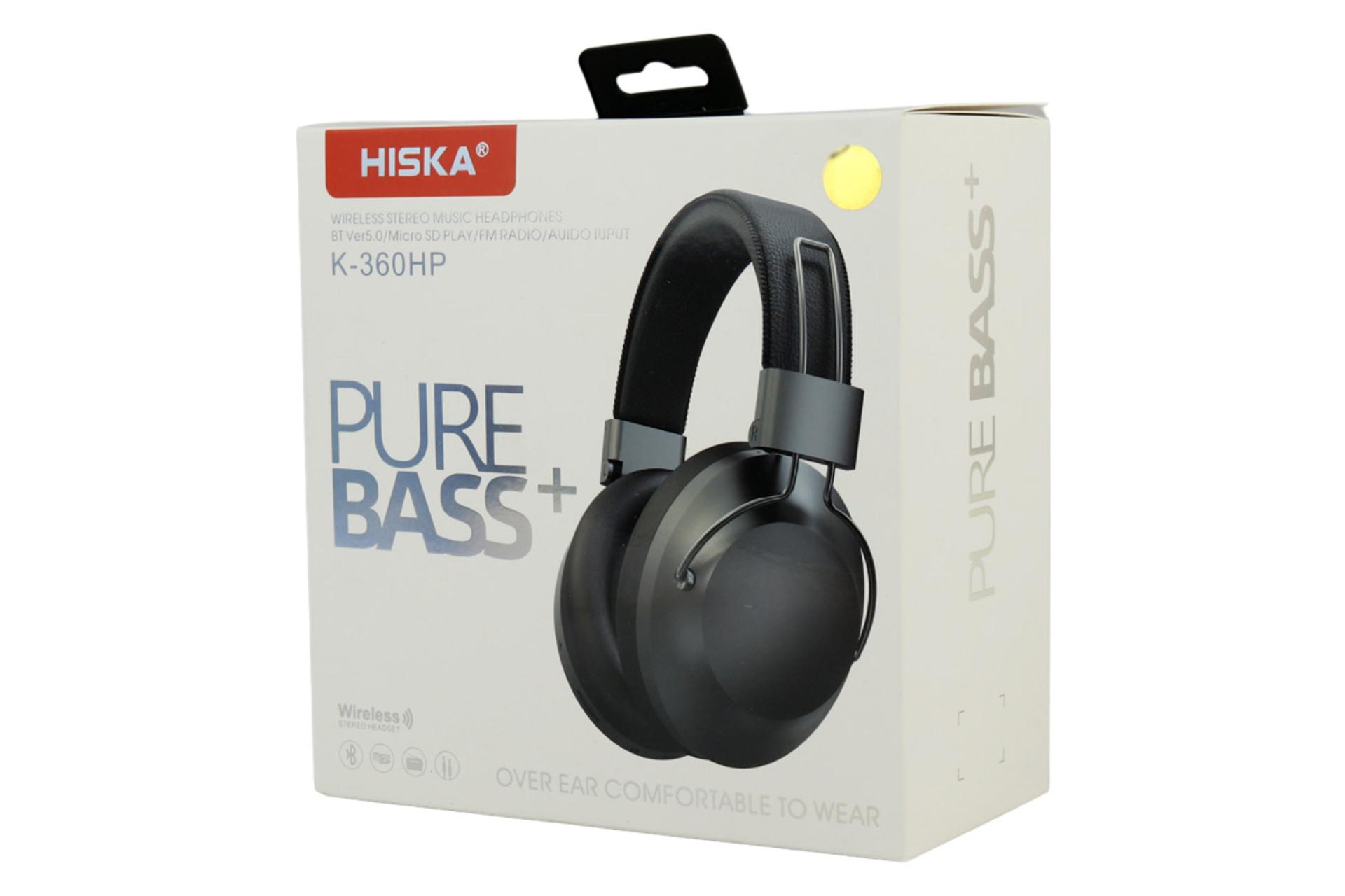 جعبه هدفون هیسکا K-360HP