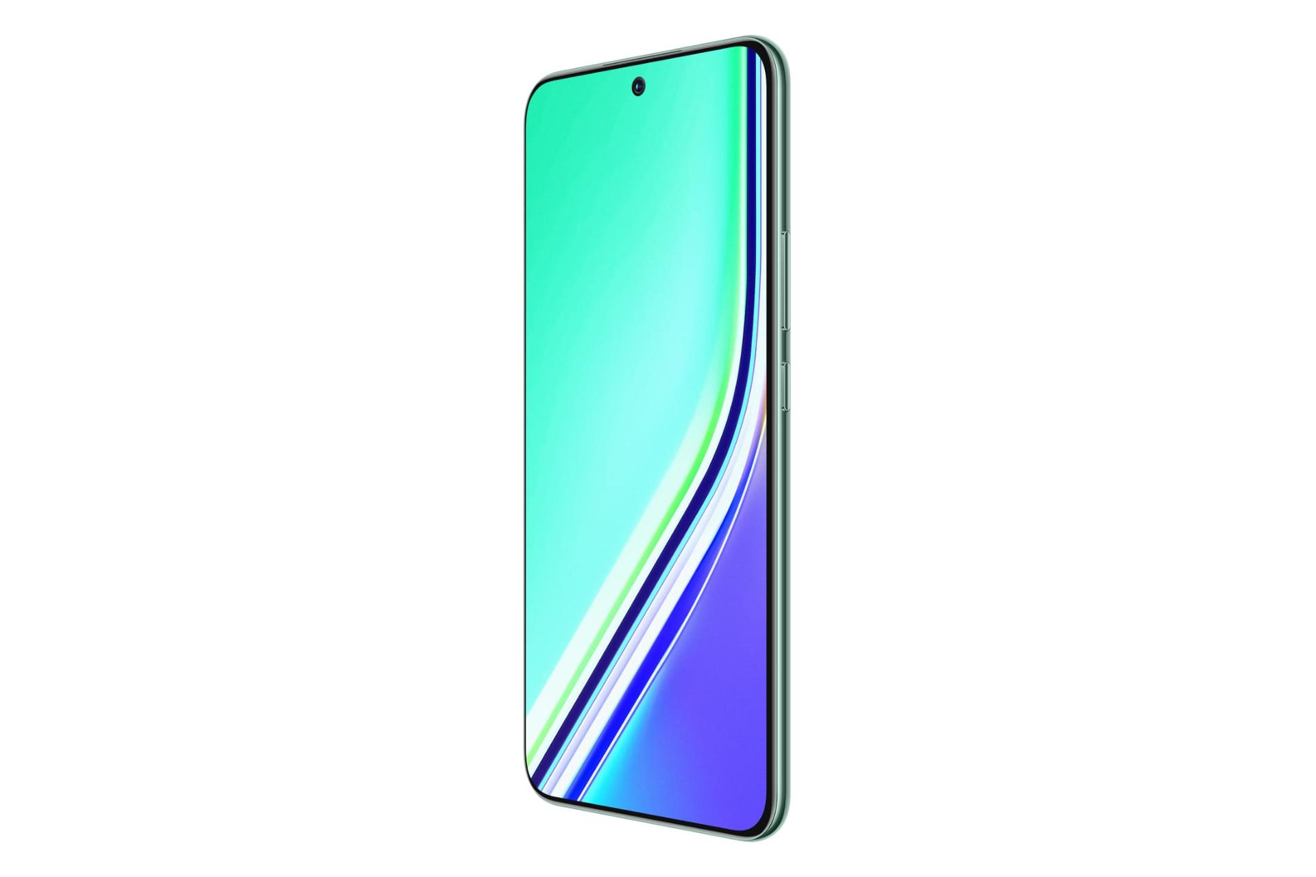 پنل جلو و صفحه نمایش گوشی موبایل ریلمی P3 پرو سبز روشن / Realme P3 Pro