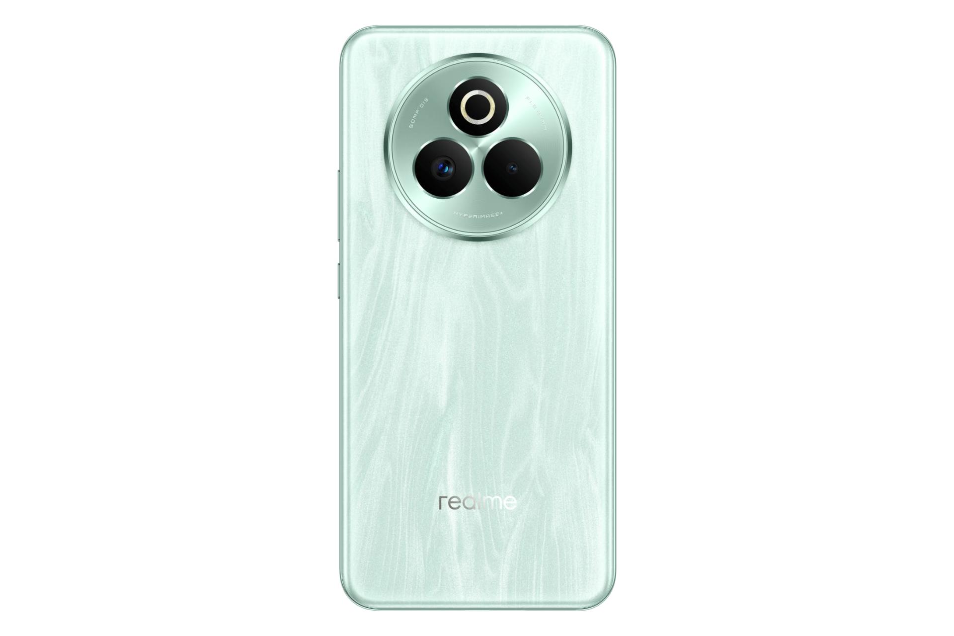 پنل پشت و چینش دوربین گوشی موبایل ریلمی P3 پرو سبز روشن / Realme P3 Pro