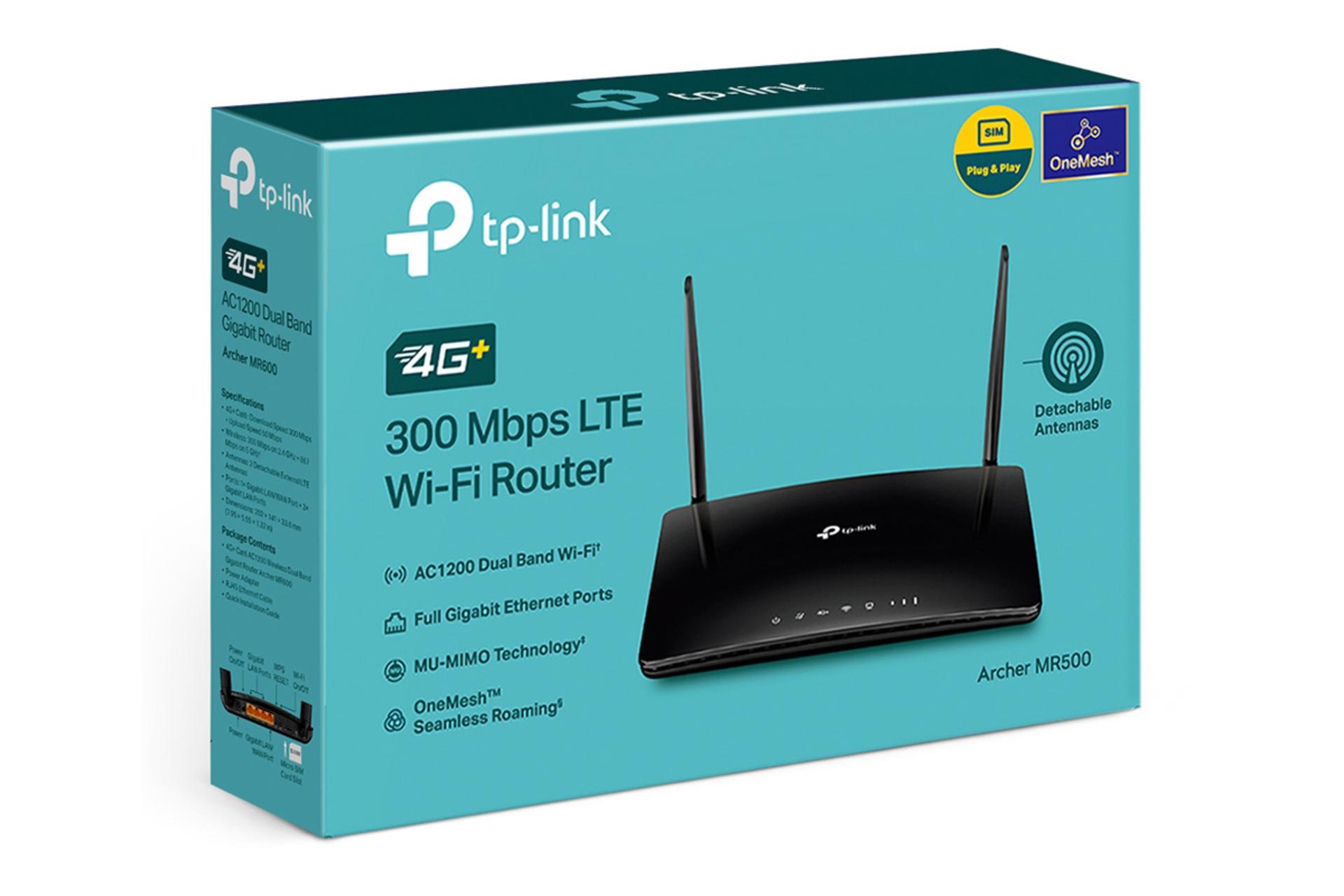 جعبه مودم و روتر سیم‌ کارتی تی پی لینک TP-Link Archer MR500