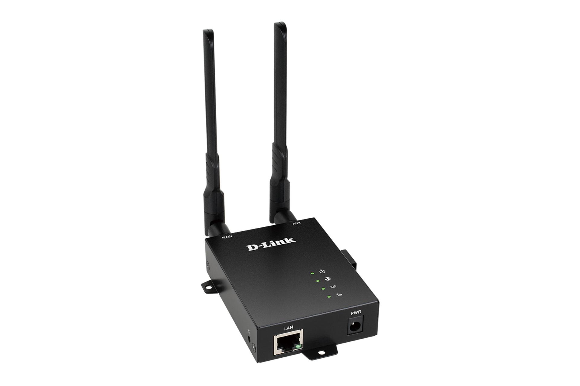 نمای کناری مودم و روتر سیم‌ کارتی دی لینک D-Link DWM-312