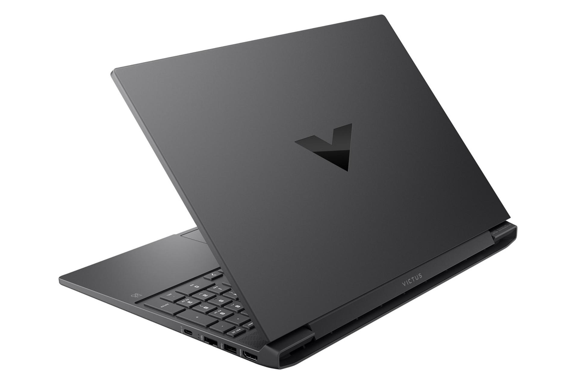 لپ تاپ اچ پی HP Victus 15-fa1234nw نمای پشت و درگاه های راست