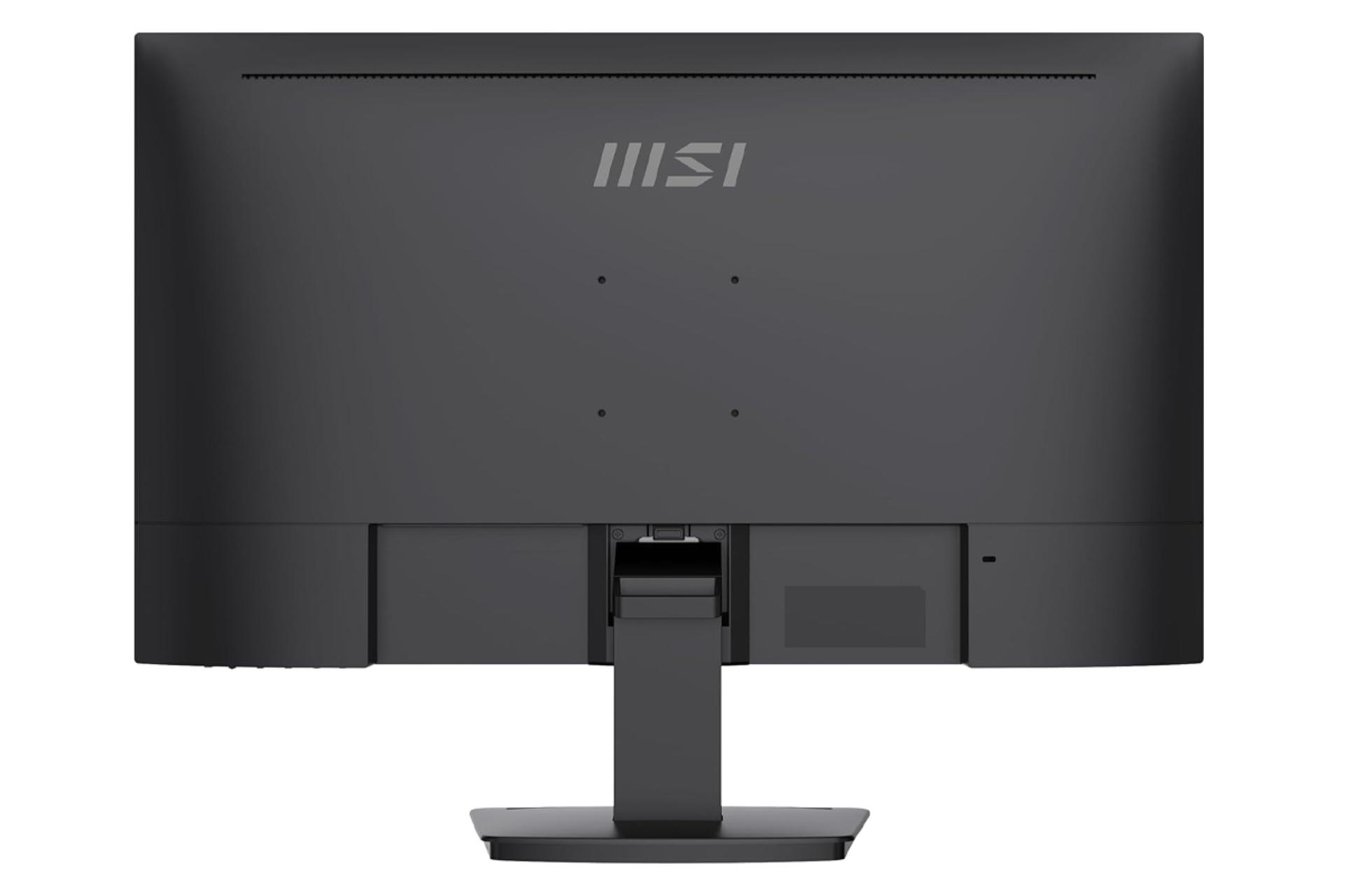نمای پشت و بدنه مانیتور ام اس آی 27 اینچ مدل Pro MP273U