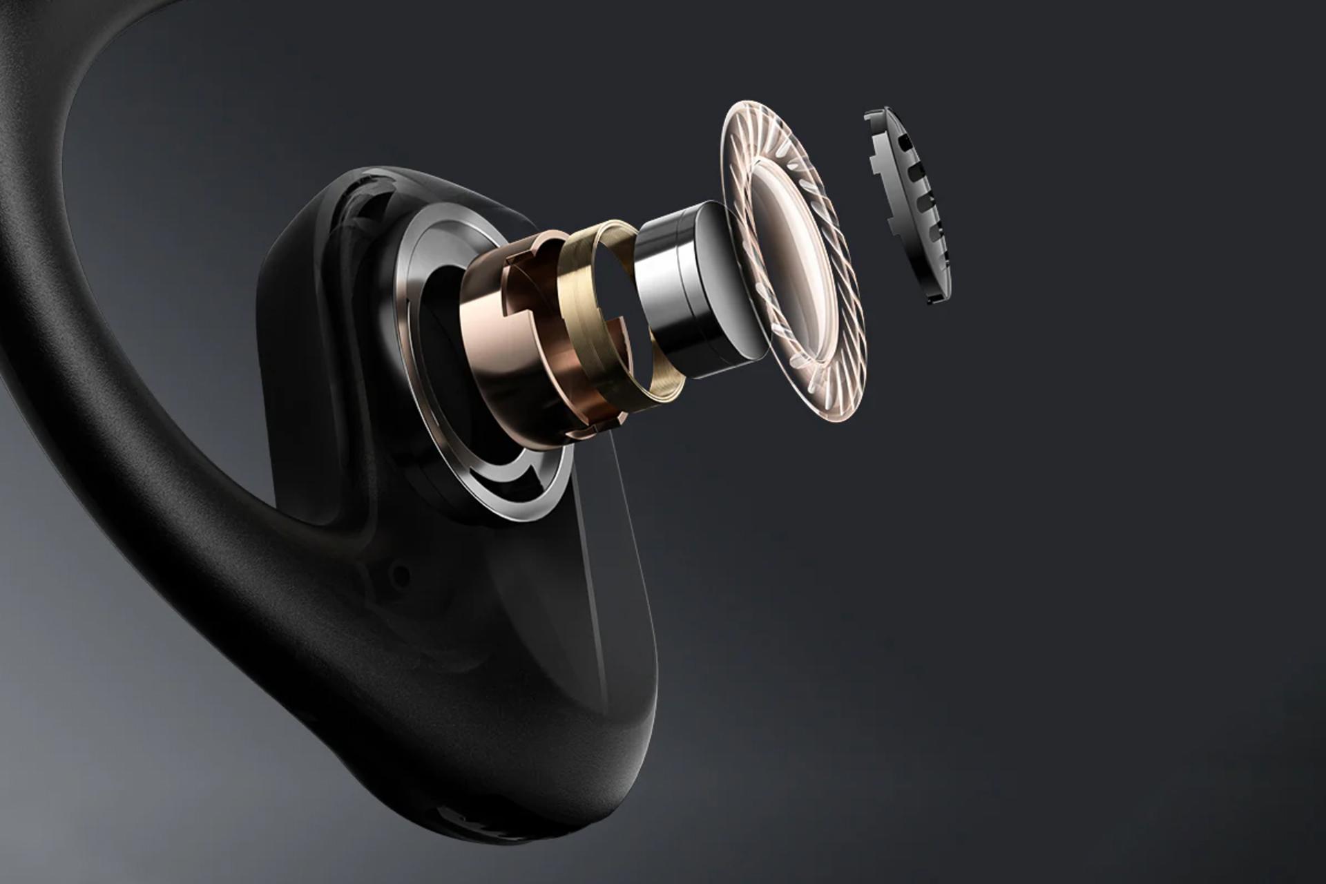 نمای داخل هدفون ساوندپیتز RunFree Lite