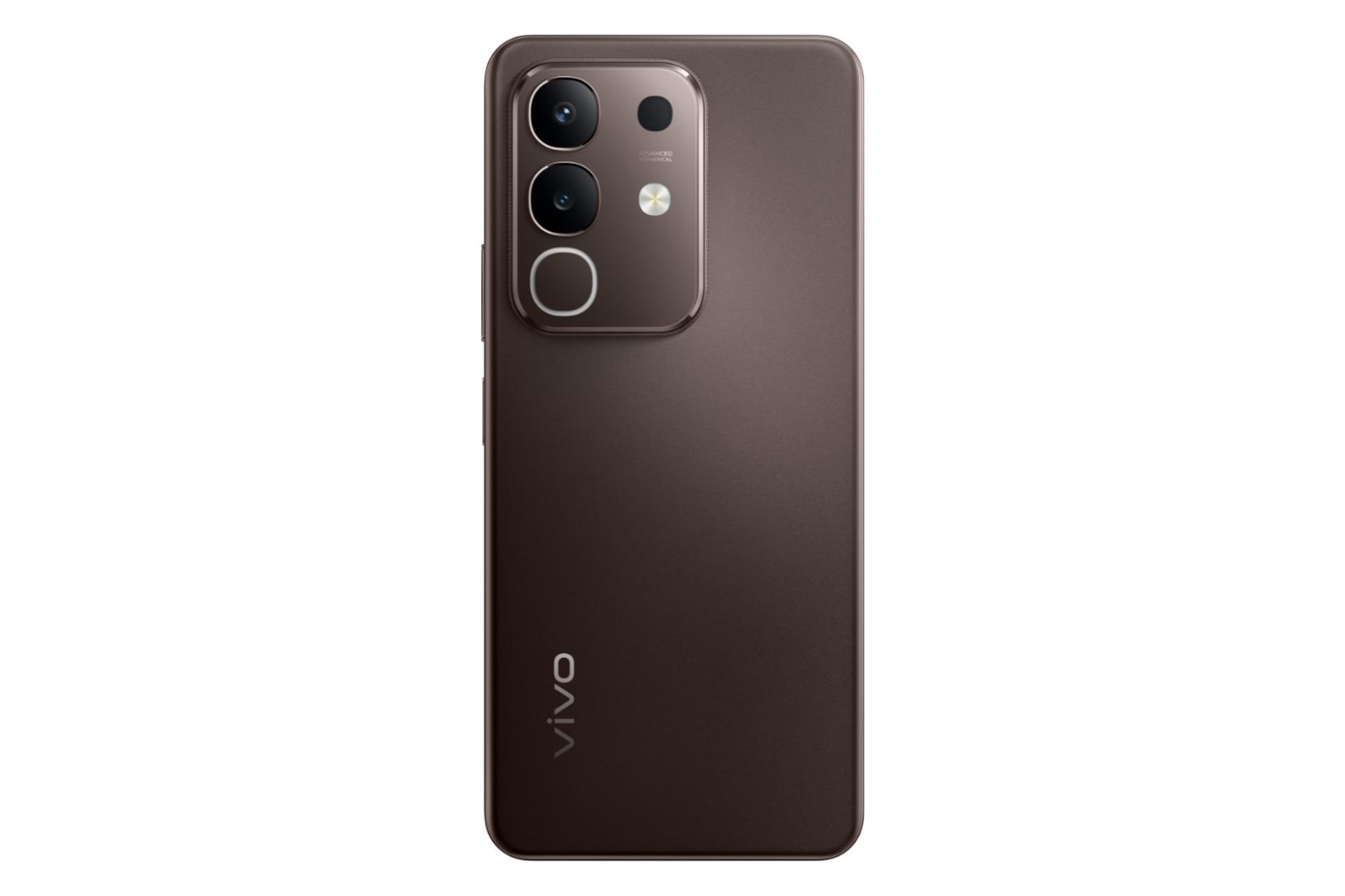 پنل پشت و چینش دوربین گوشی موبایل Y29 ویوو 4G قهوه ای تیره / vivo Y29 4G