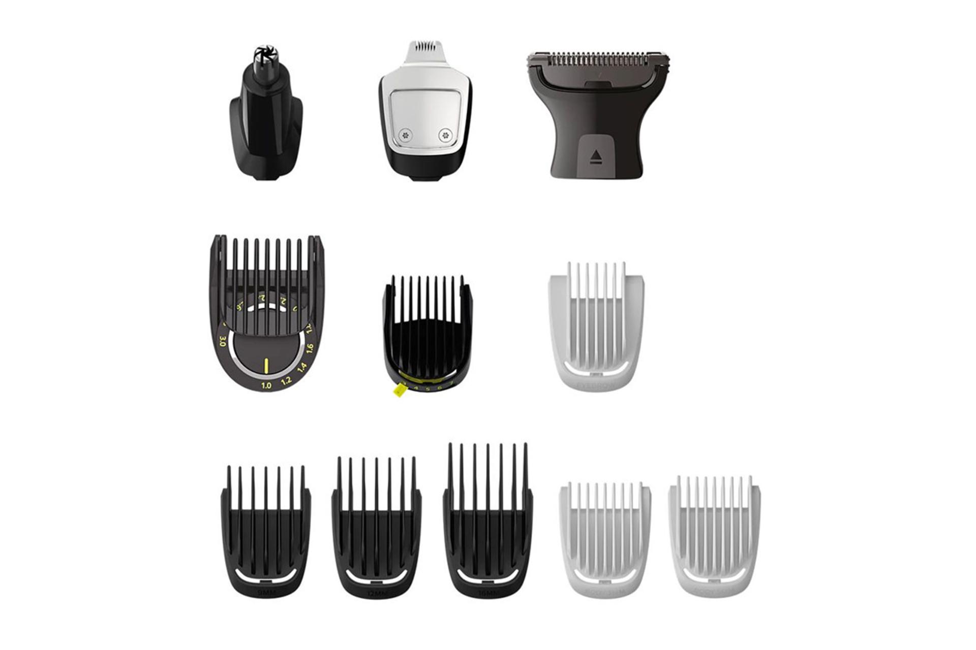 ماشین اصلاح و ریش تراش فیلیپس Philips MG7920 شانه ها و سری ها