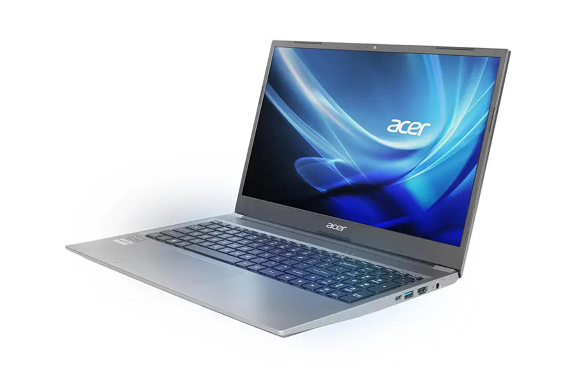 لپ تاپ ایسر Acer Aspire Lite 15 AL15-52 نمای جلو و راست
