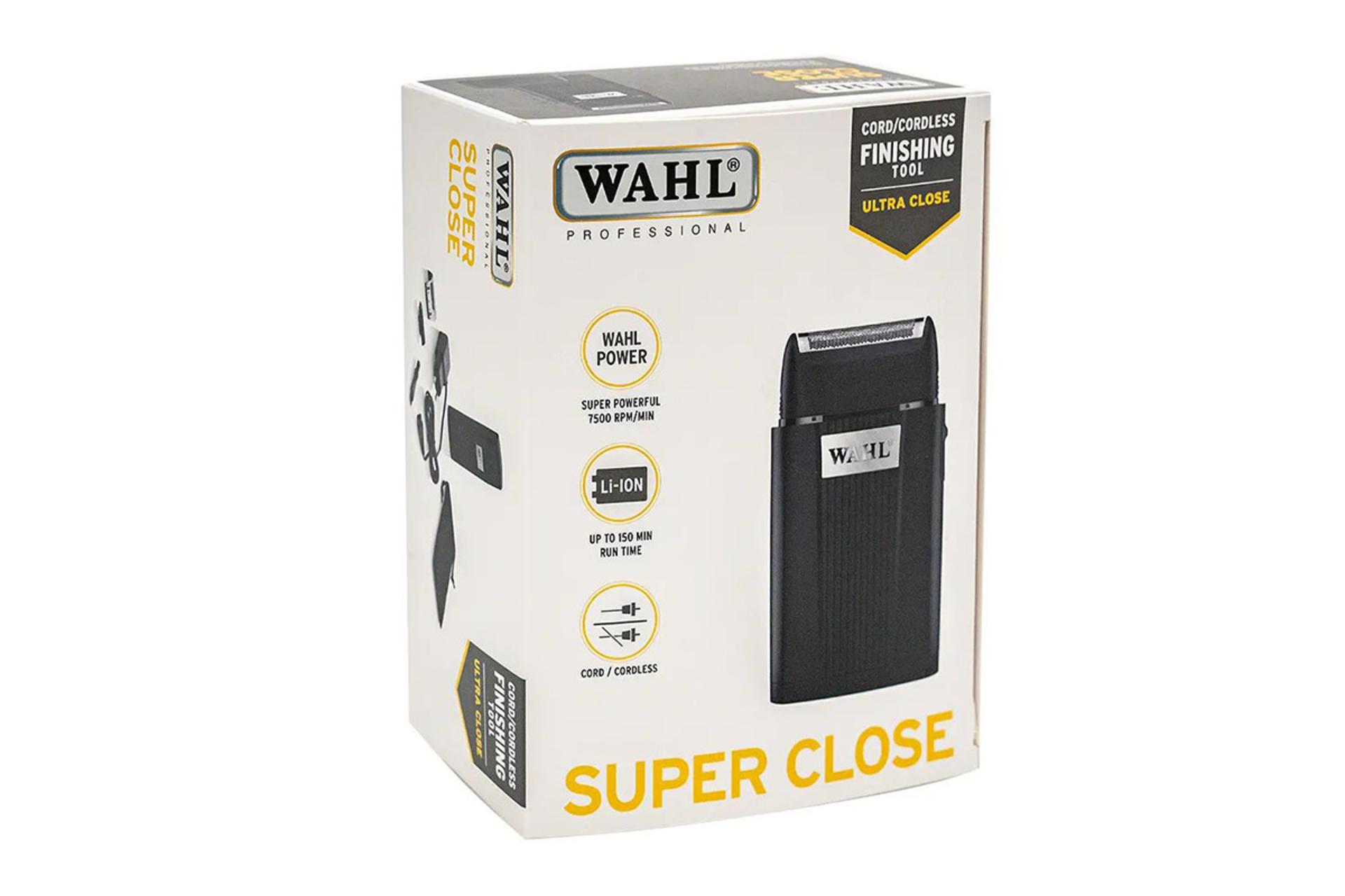 ماشین اصلاح و ریش تراش وال Wahl Super Close جعبه و بسته بندی
