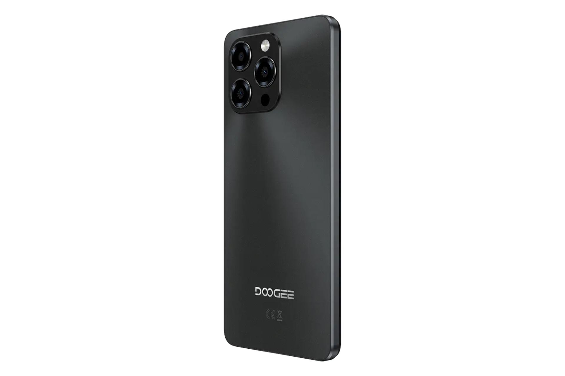 پنل پشت و چینش دوربین گوشی موبایل Note 58 پرو دوجی مشکی / Doogee Note 58 Pro