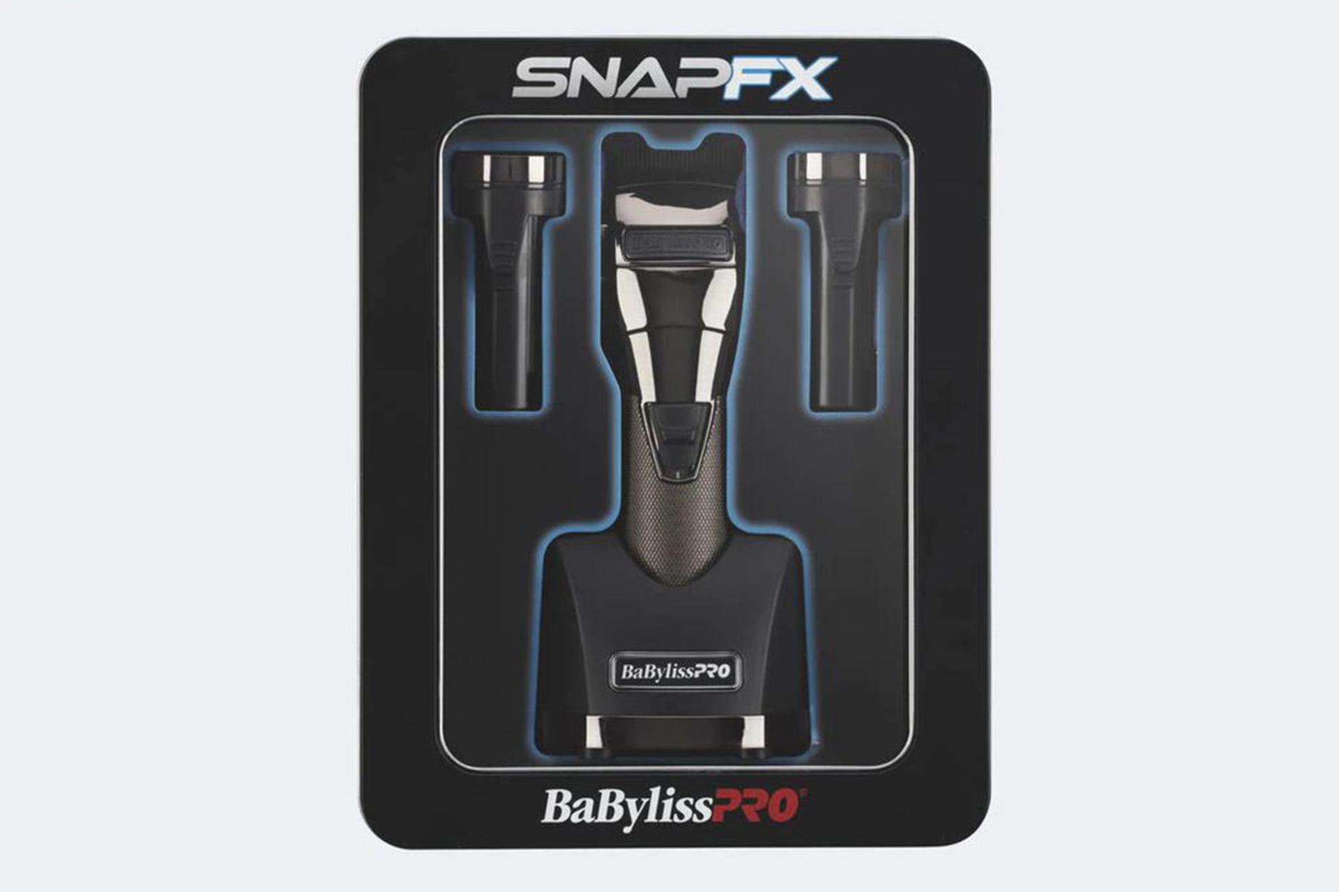 ماشین اصلاح و ریش تراش بابیلیس پرو BabylissPRO Snap FX Clipper FX895E جعبه و بسته بندی