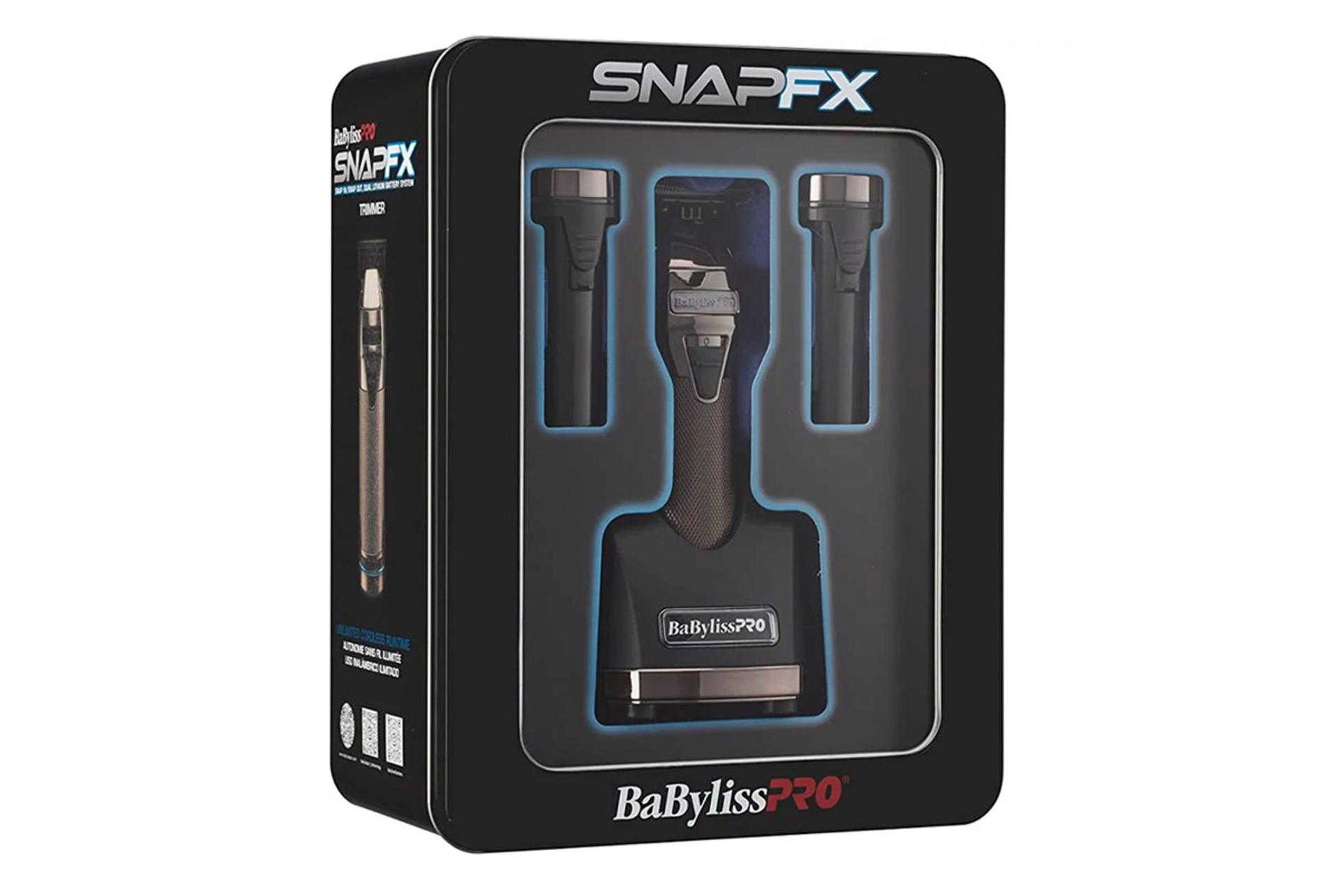 ماشین اصلاح بابیلیس پرو BabylissPRO Snap FX Skeleton Trimmer FX797E جعبه و بسته بندی
