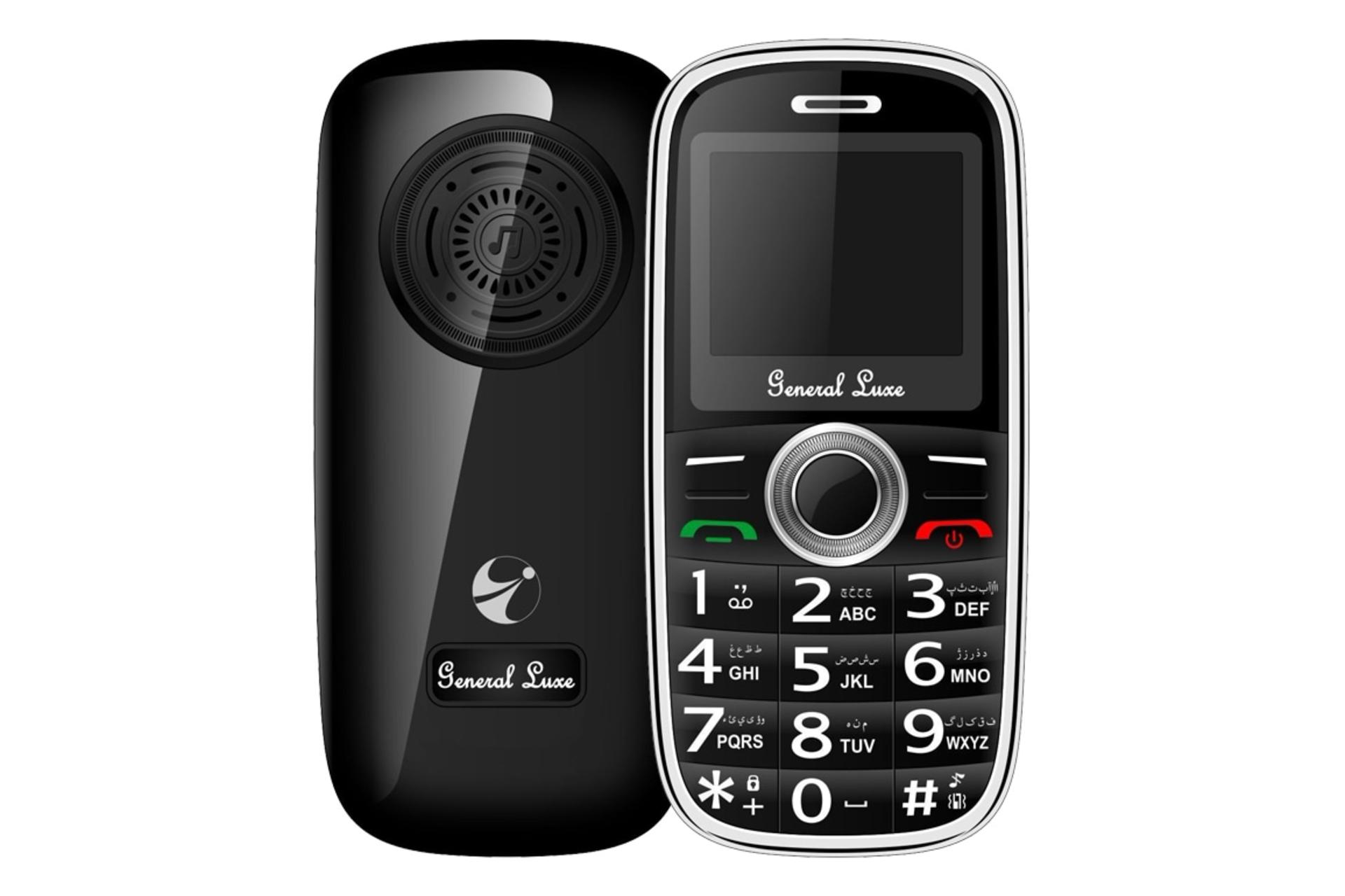 پنل جلو و پشت گوشی موبایل جی ال ایکس GLX F8 مشکی