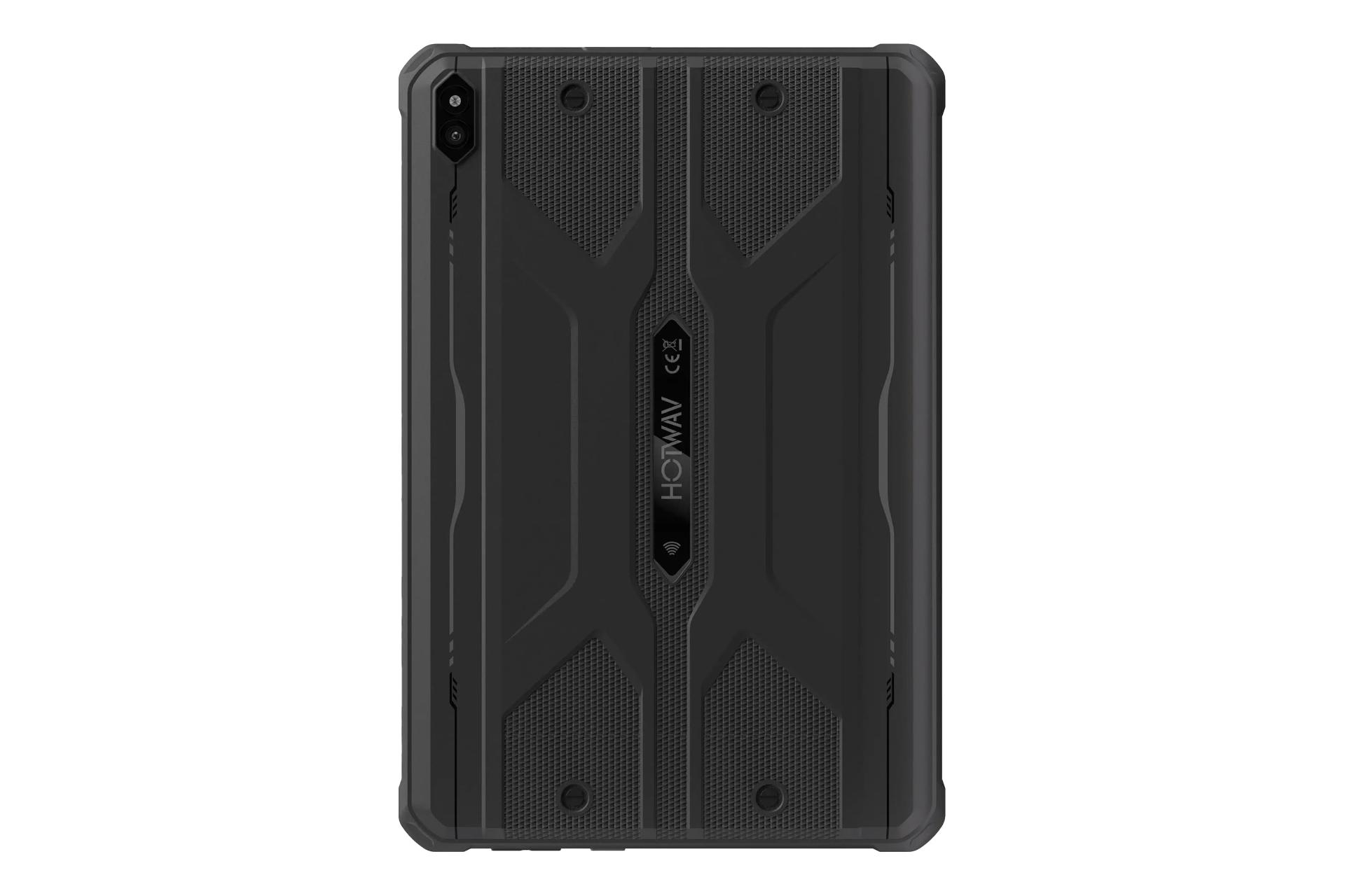 نمای پنل پشت تبلت R10 پرو هات ویو / HOTWAV R10 Pro با نمایش دوربین و لوگو رنگ مشکی