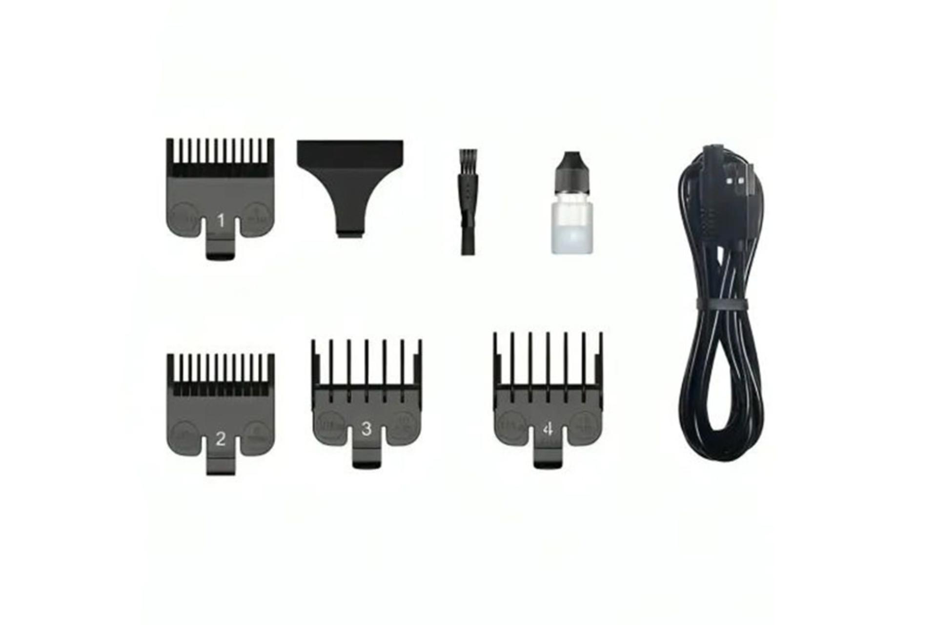 ماشین اصلاح دینگ لینگ Dingling RF-1972 شانه ها و لوازم همراه