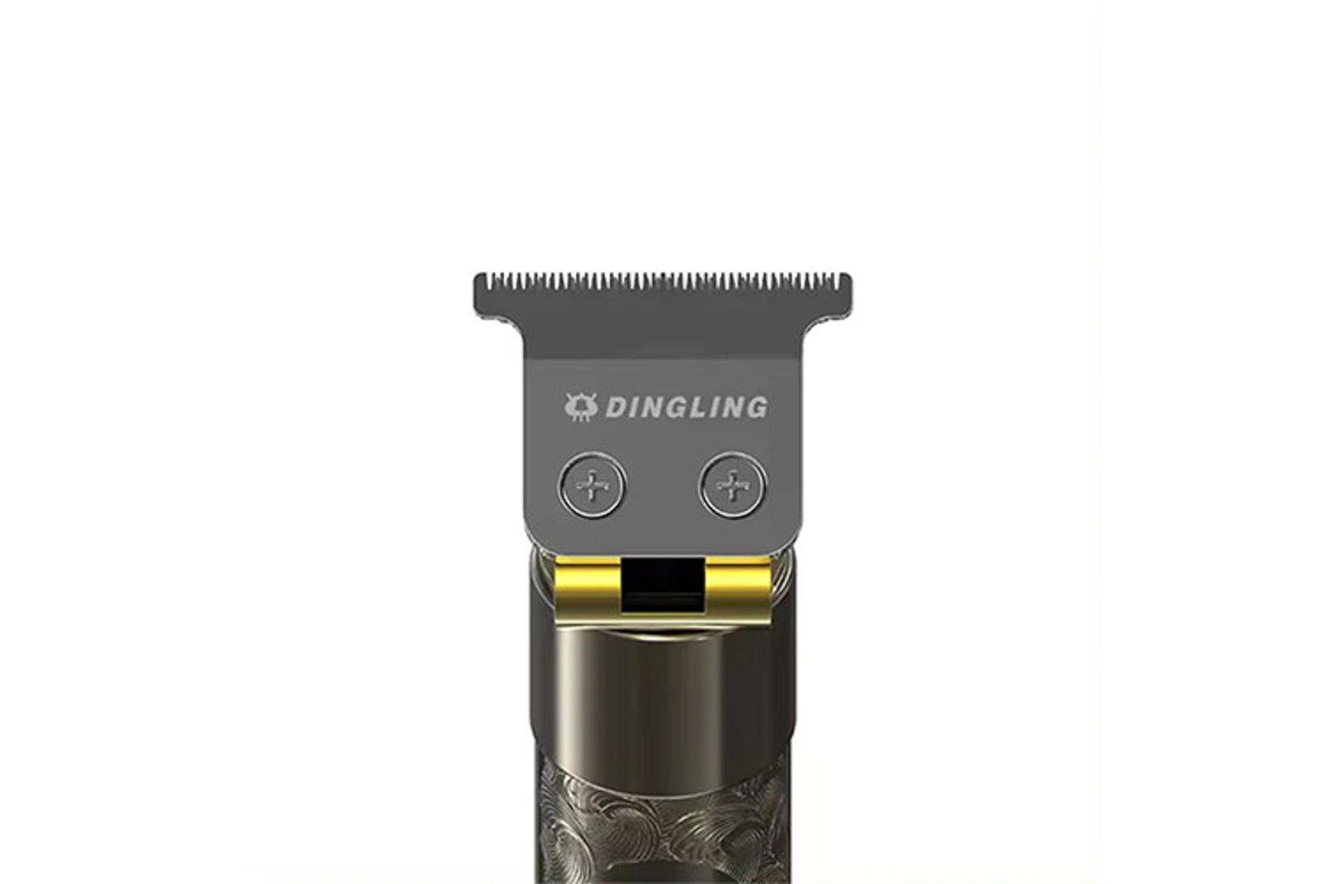 ماشین اصلاح دینگ لینگ Dingling RF-623 نمای تیغه