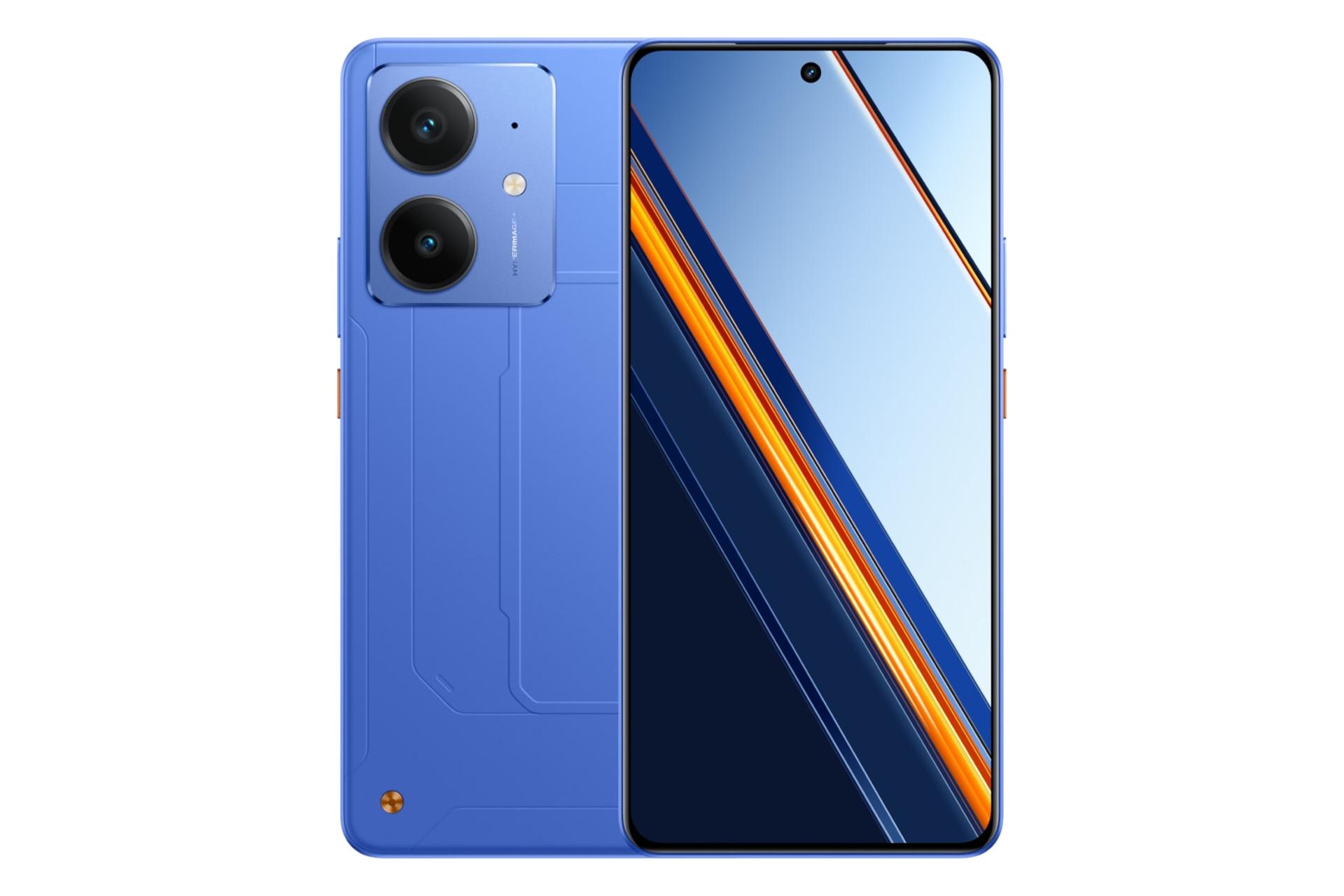 پنل جلو و پشت گوشی موبایل ریلمی Realme Neo7 SE آبی